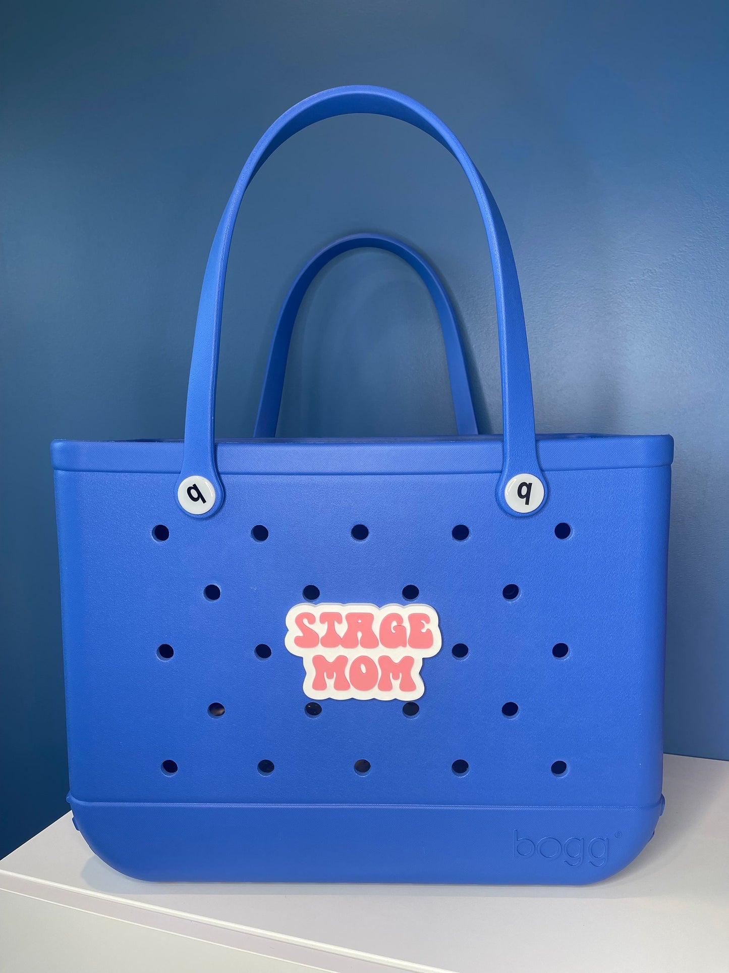Stage Mom Bogg Bag Charm | Bogg Bag Accessories | Mama Charms | Bogg Bag Charms | Bogg Bag | Simply Southern Bag Charms | Dance Mom