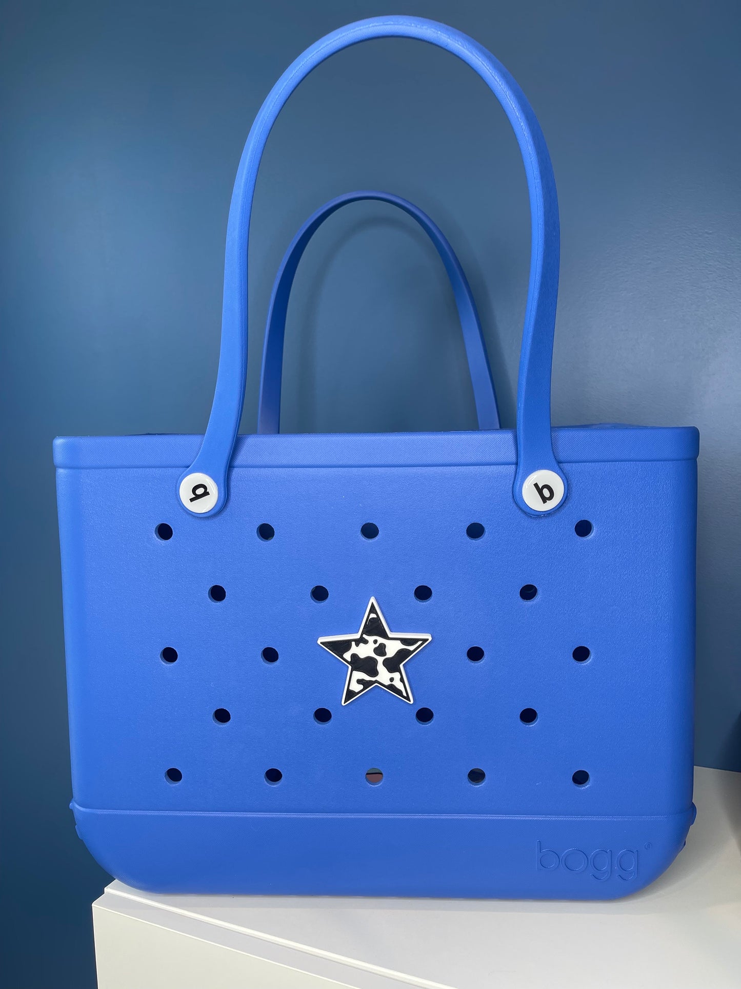 Star Cow Print Bogg Bag Charm | Bogg Bag Accessories | Bogg Bag Charms | Bogg Bag | Simply Southern Bag Charms