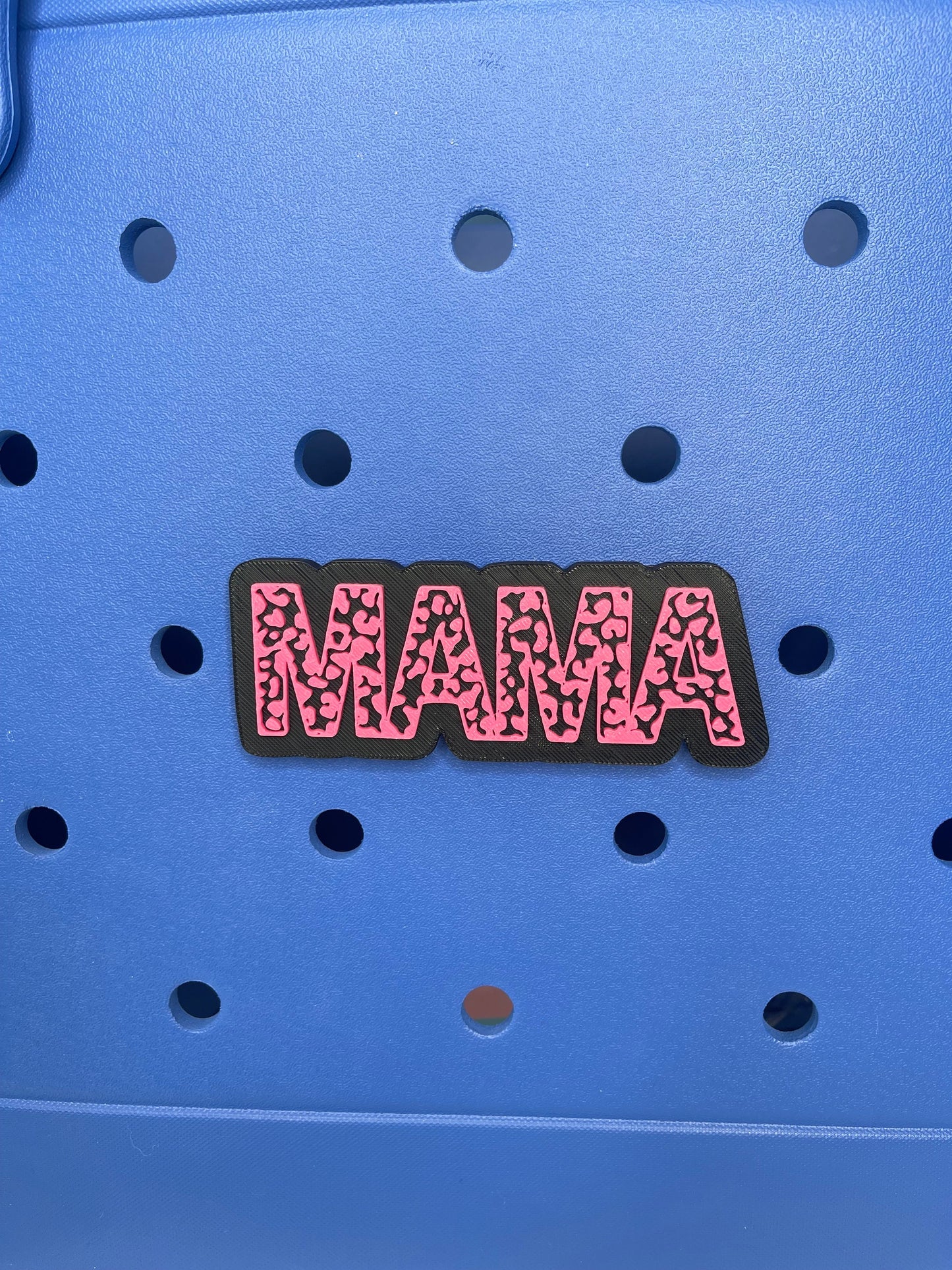 Cheetah Mama Bogg Bag Charm, Bogg Bag Accessories, Bogg Bag,Simply Southern Bag Charms