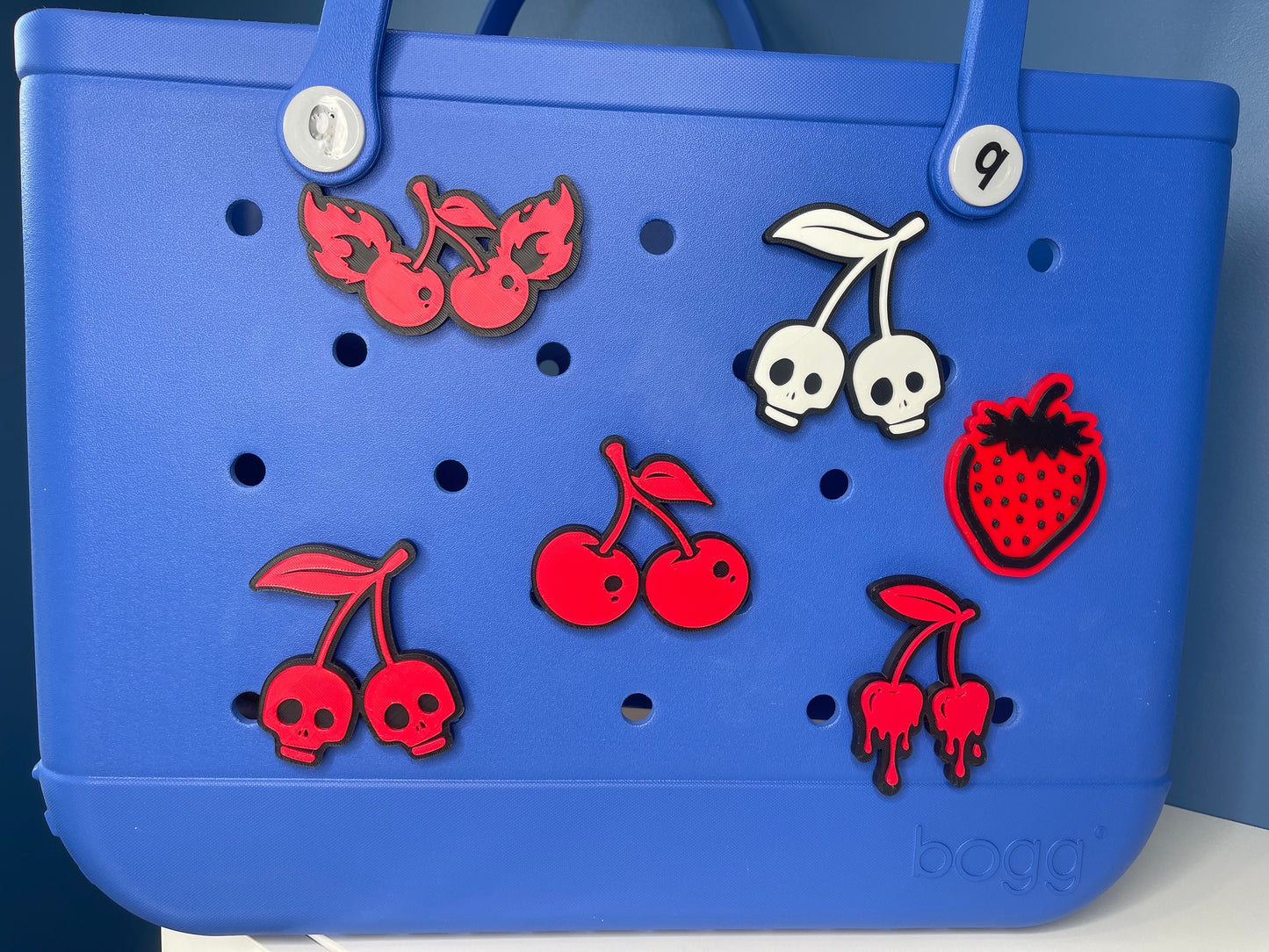 Strawberry Bogg Bag Charm, Bogg Bag Accessories, Bogg Bag Charms, Bogg Bag, Simply Southern Bag Charms