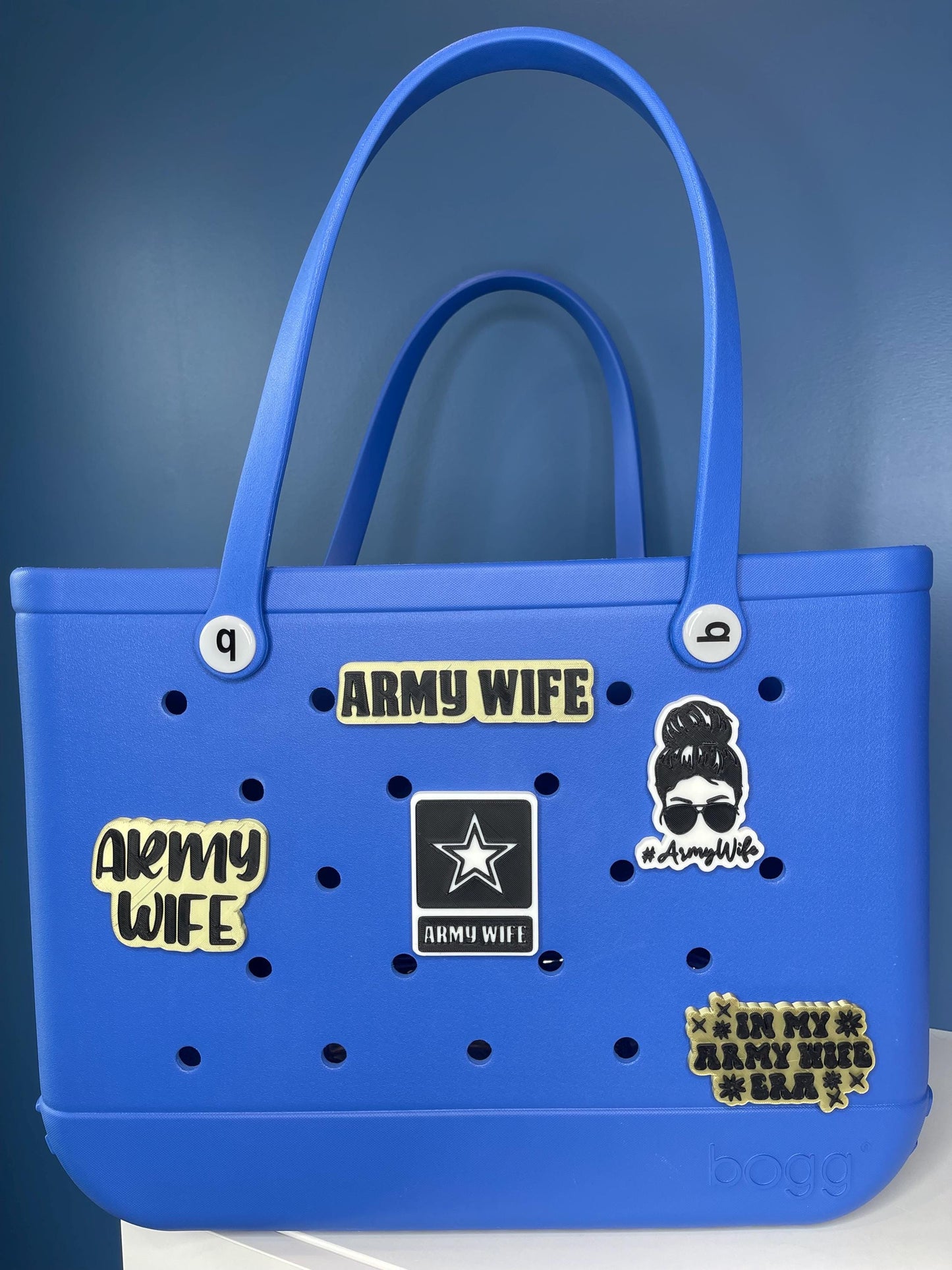 Army Wife Bogg Bag Charms | Bogg Bag Accessories | Bogg Bag Charms | Bogg Bag | Army Wife Bogg Bits