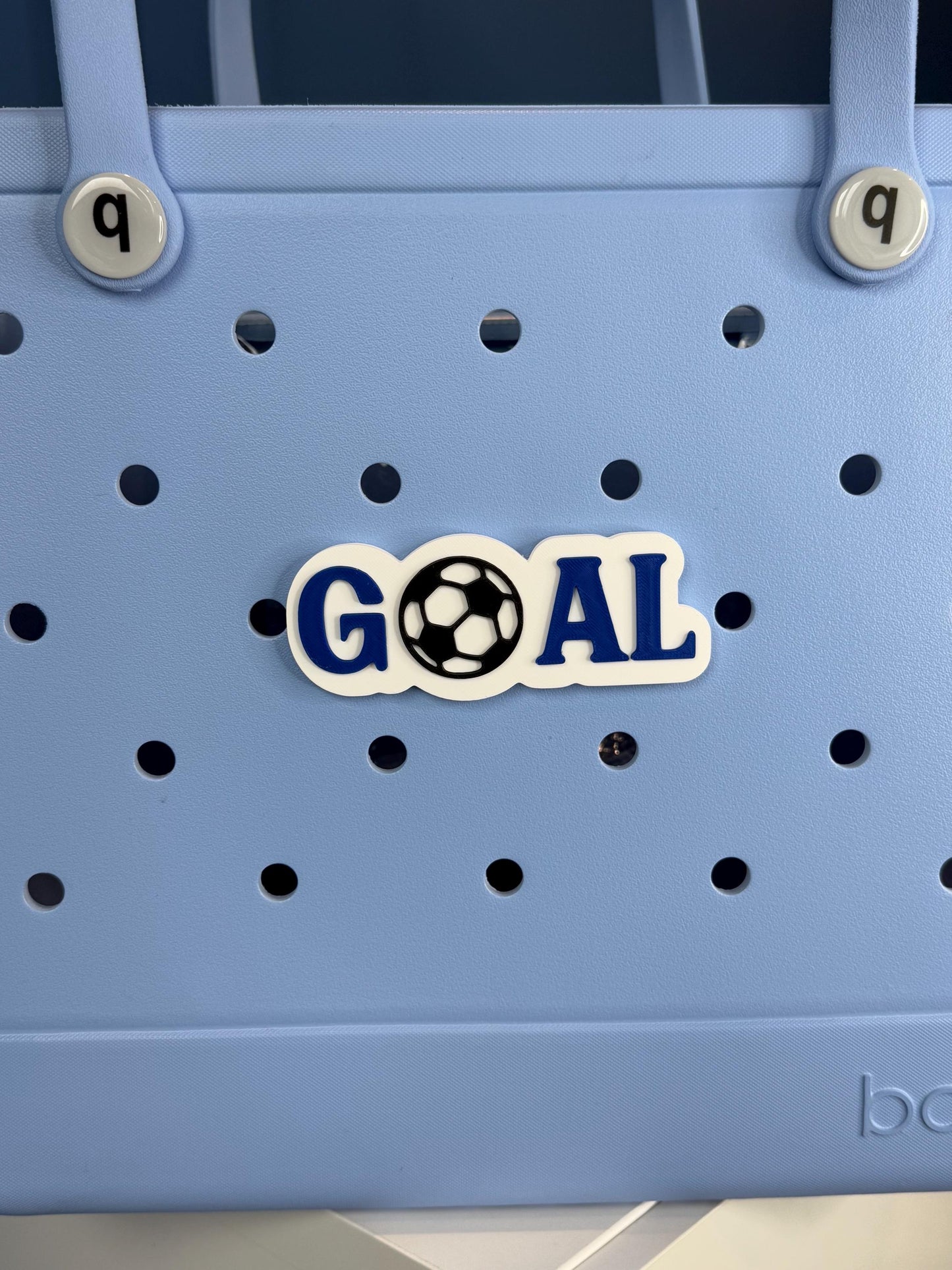 Soccer Bogg Bag Charms, Goal Soccer Bogg Bag Accessories, Bogg Bag Charms, Bogg Bag, Sports Charms