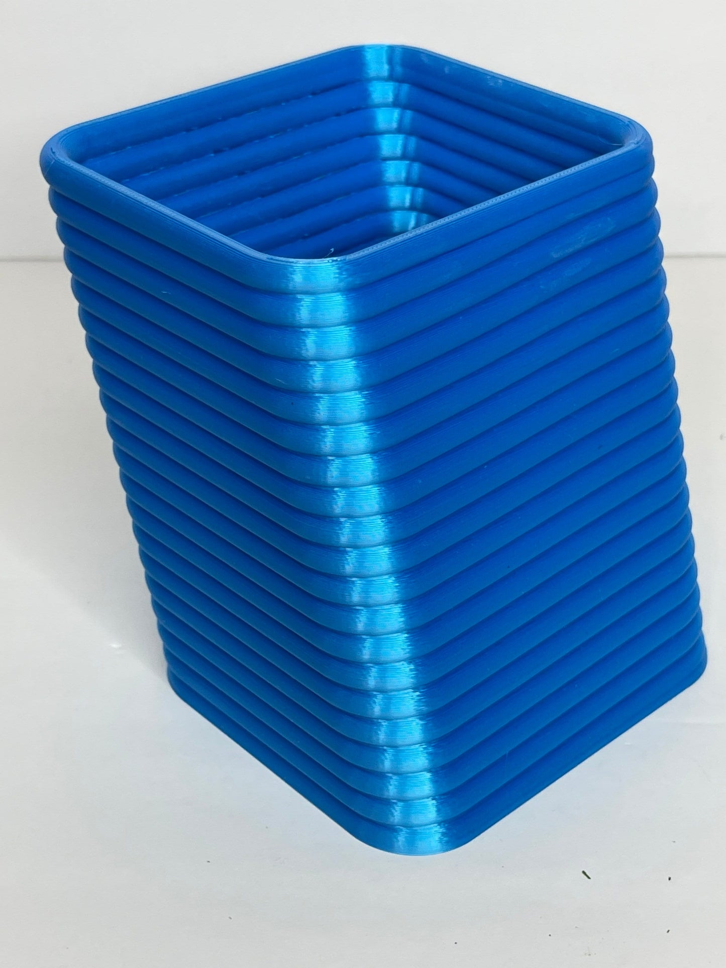 Slanted Modern Planter, Pots For Plants, Textured Planter, Geometric Flower Pots