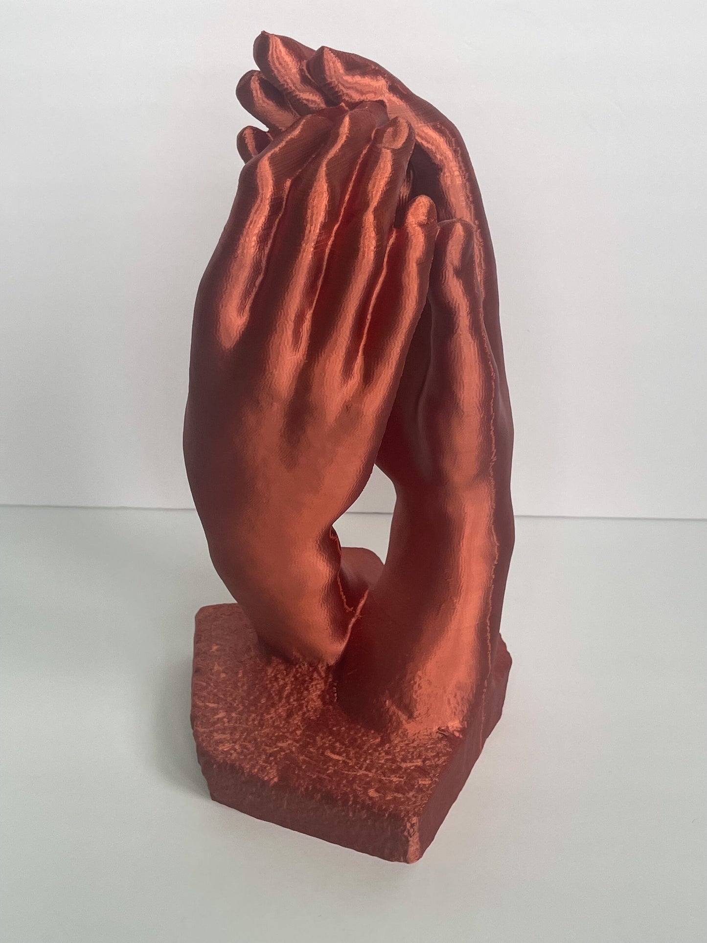 Hands of Lovers Sculpture, Romantic Gift, Anniversary, Valentine's Day