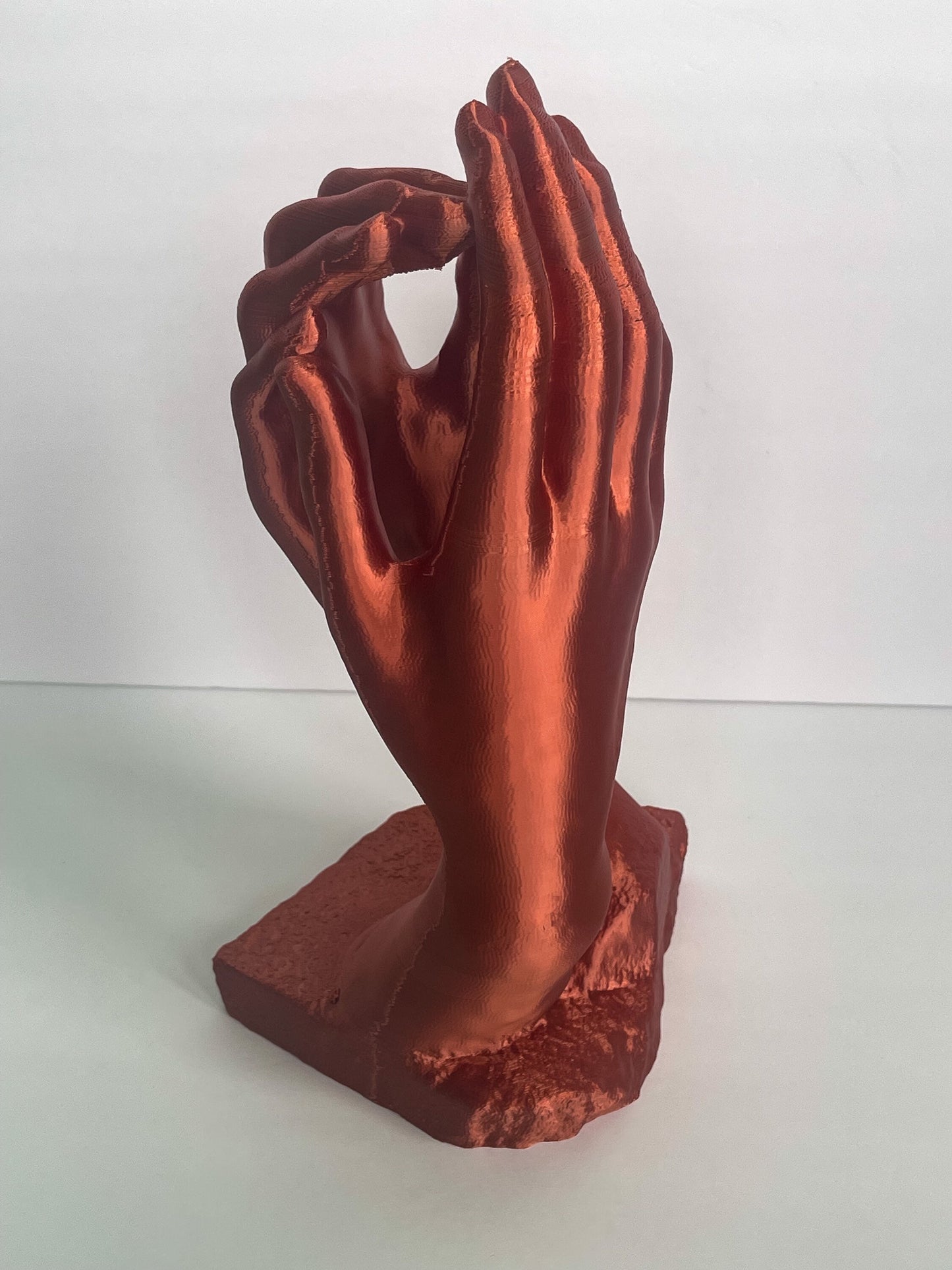 Hands of Lovers Sculpture, Romantic Gift, Anniversary, Valentine's Day