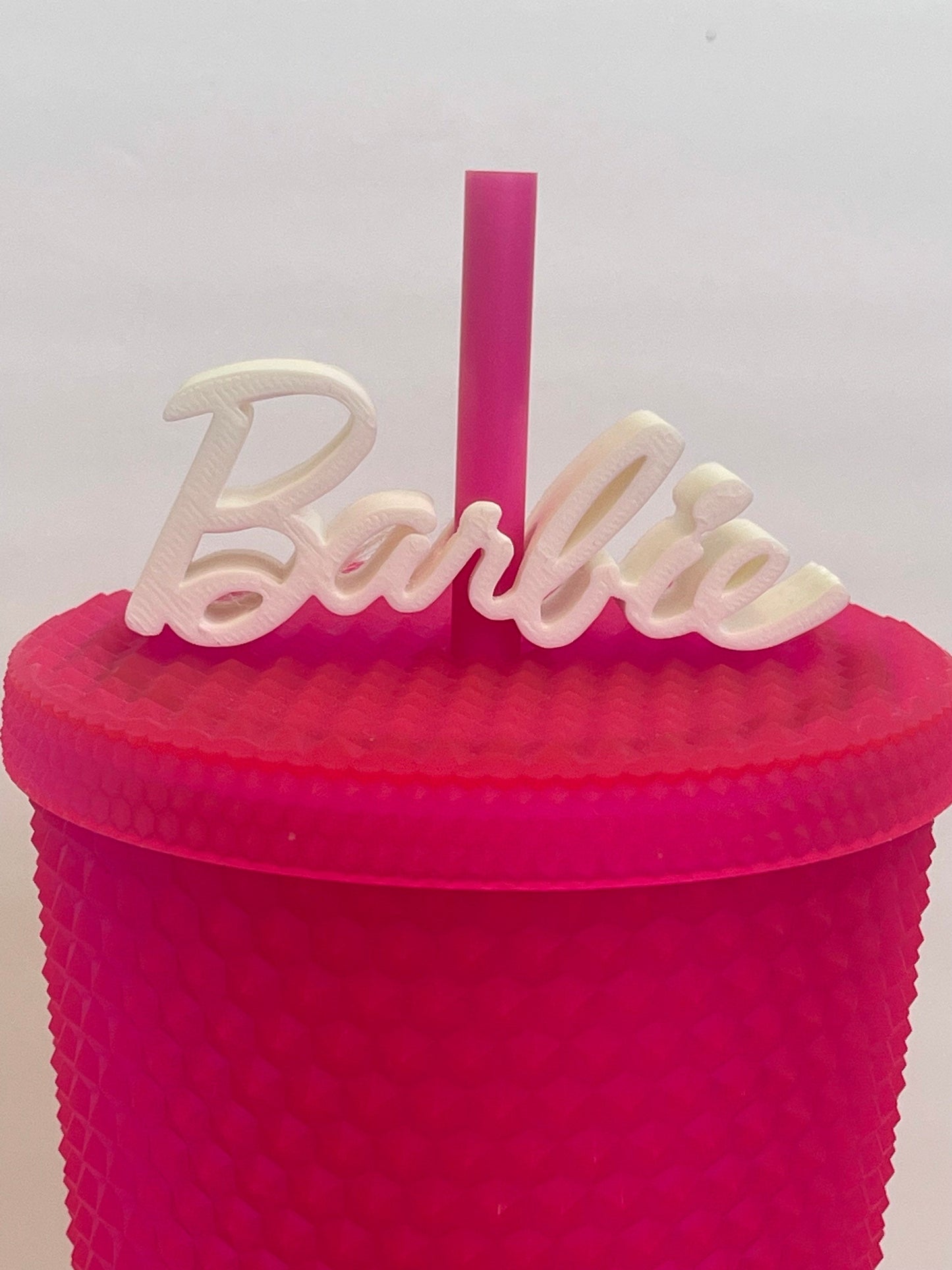 Barbie Straw Topper Buddy, Barbie Party Favors, Barbie Inspired Party, Baby Shower
