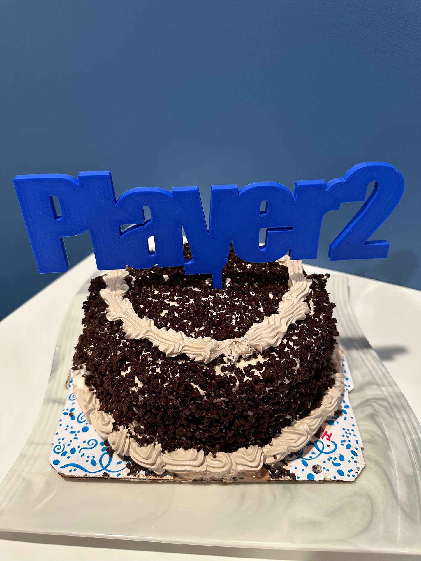 Player 1 / Player 2 Cake Topper | Gaming Party | Birthday Party