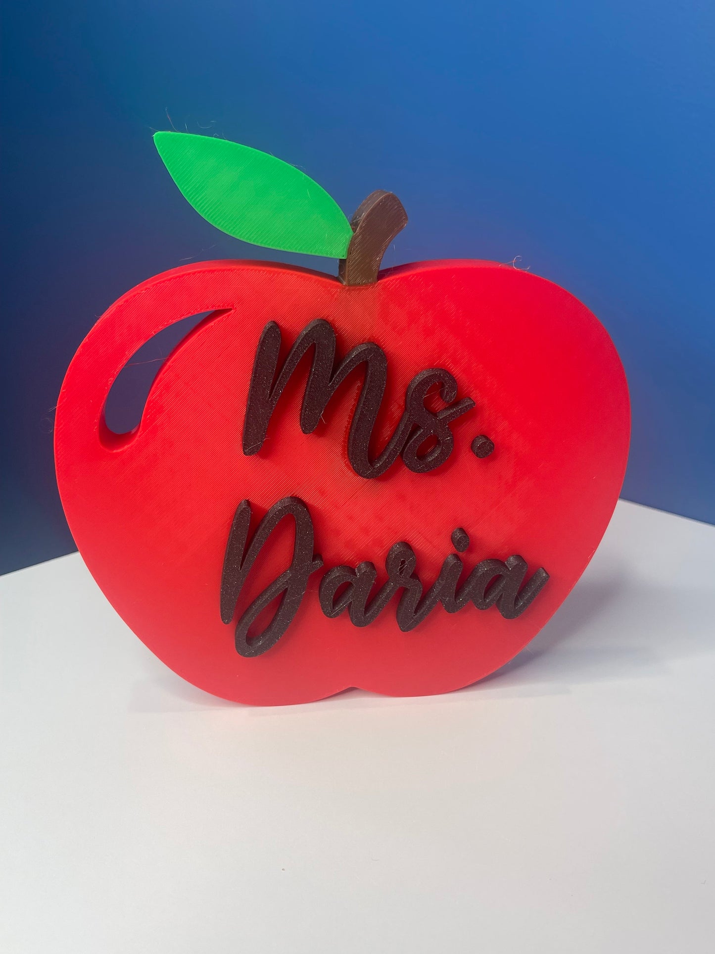 Custom Teachers Apple | Apple Desk Decor | Gifts for Teachers/Principals