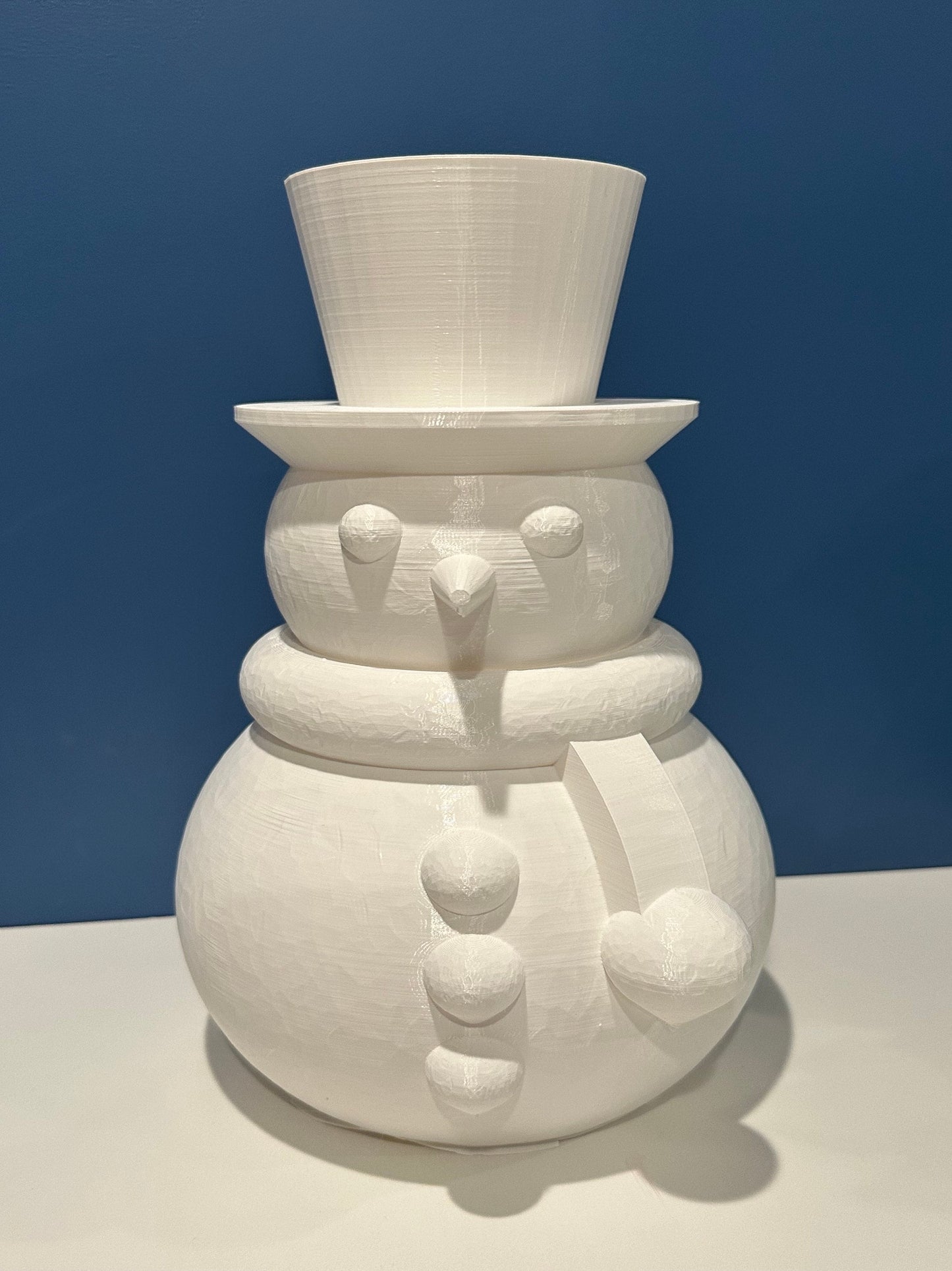 Snowman Vase | Room Decor | Winter Gifts | Unique Vases