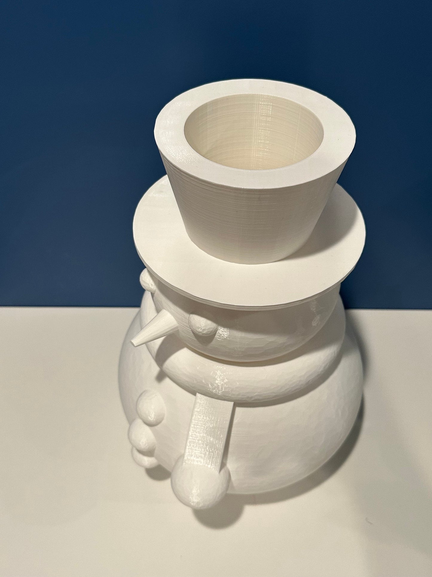 Snowman Vase | Room Decor | Winter Gifts | Unique Vases