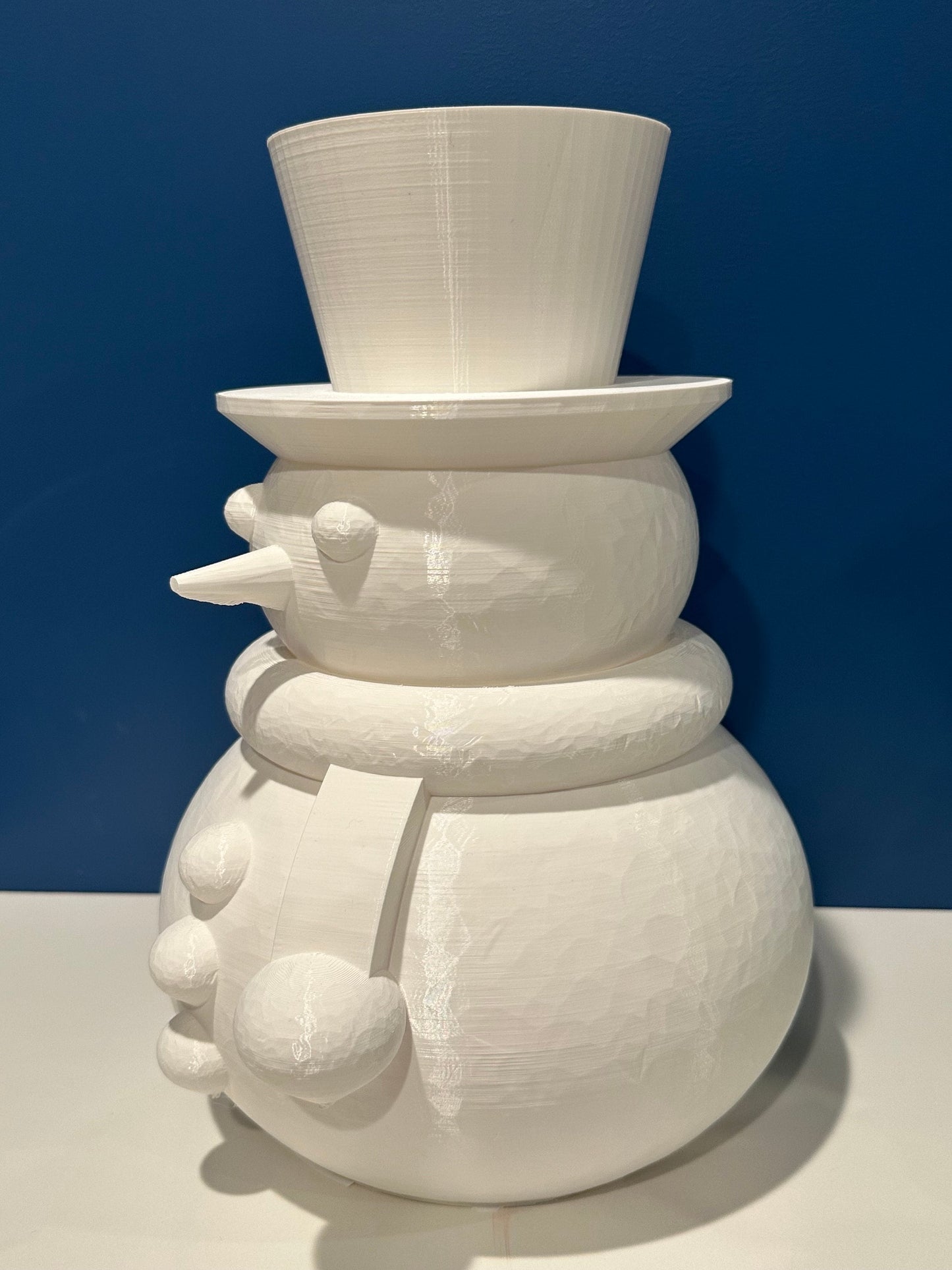 Snowman Vase | Room Decor | Winter Gifts | Unique Vases