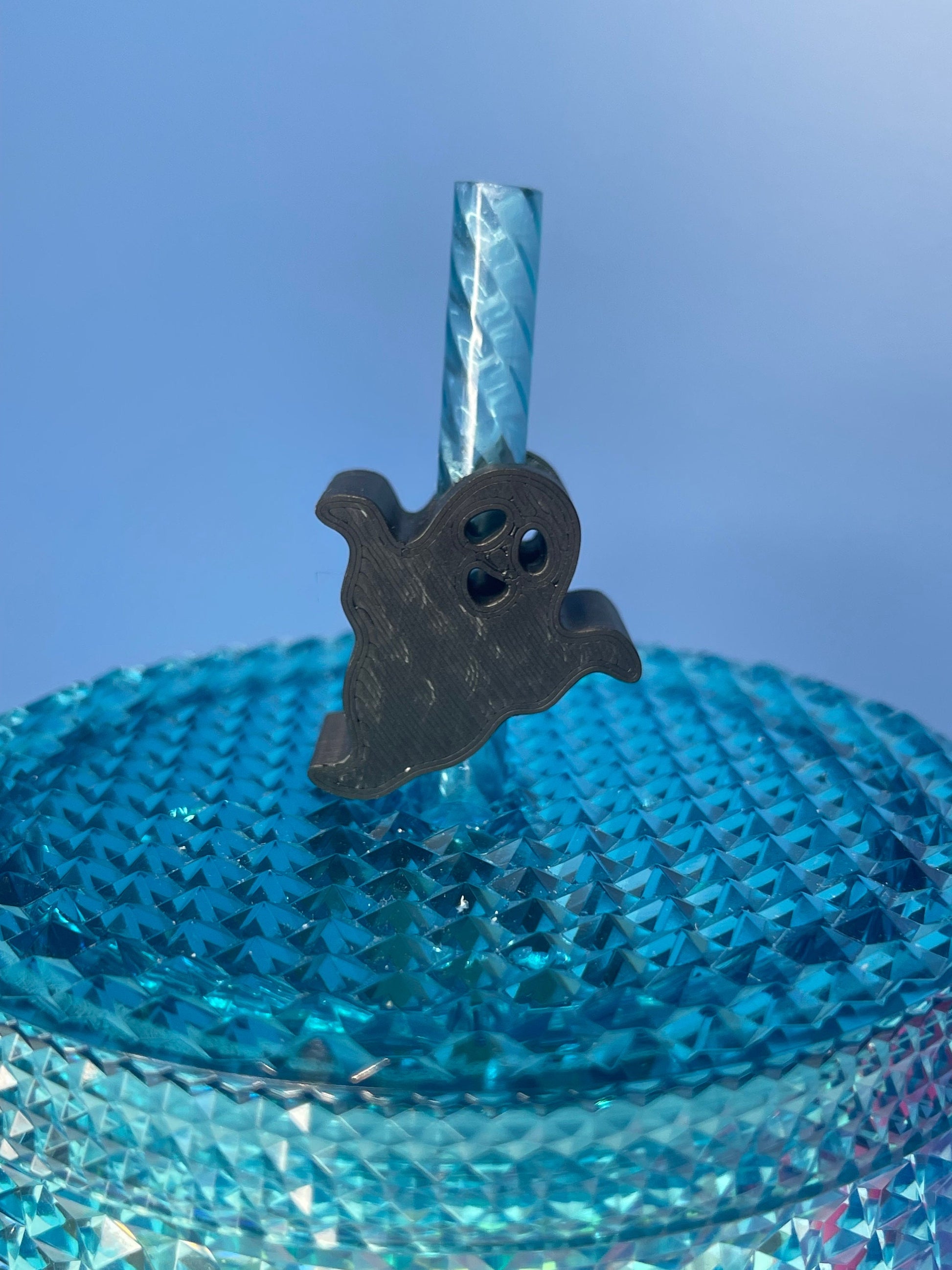 Ghost Straw Buddy | Straw Topper | Straw Decor| Straw Charms