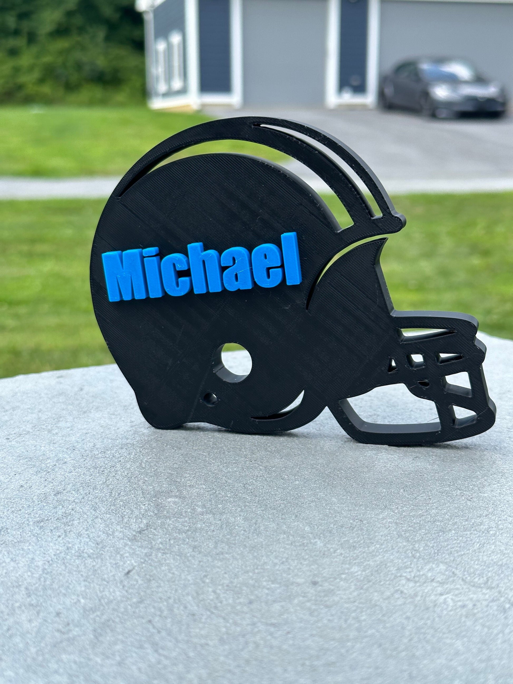 Personalized Football Helmet | Football Sign | Football Player Gifts| Football Coach