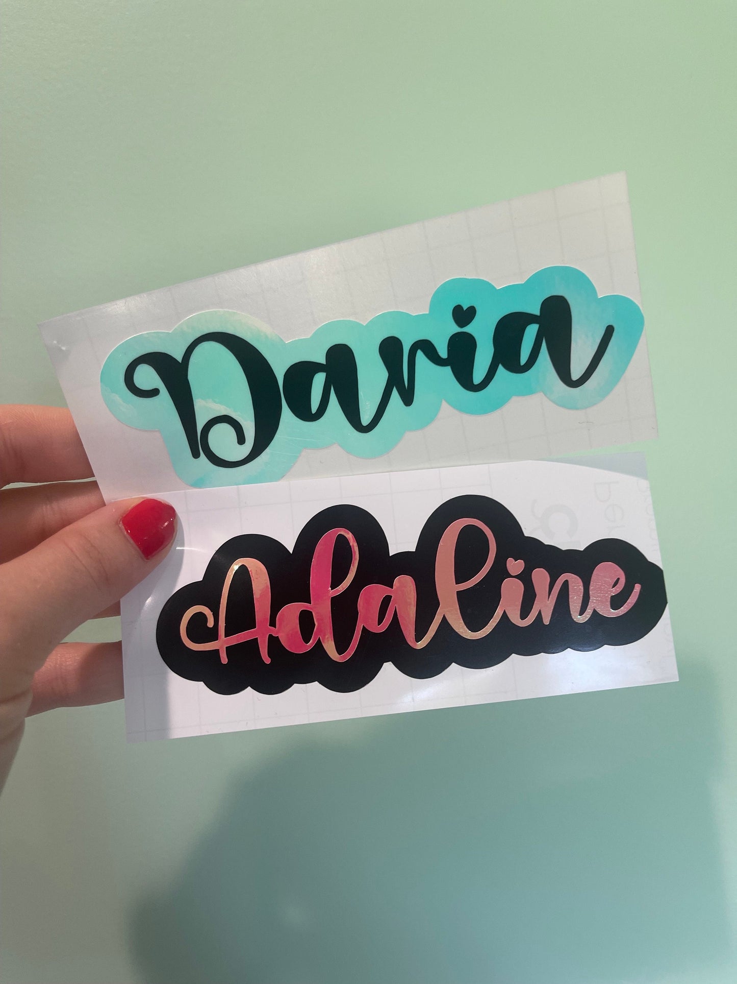 3.5 in Custom Name Vinyl Sticker | Personalized Sticker | Laptop | Water bottle | Gifts for Her