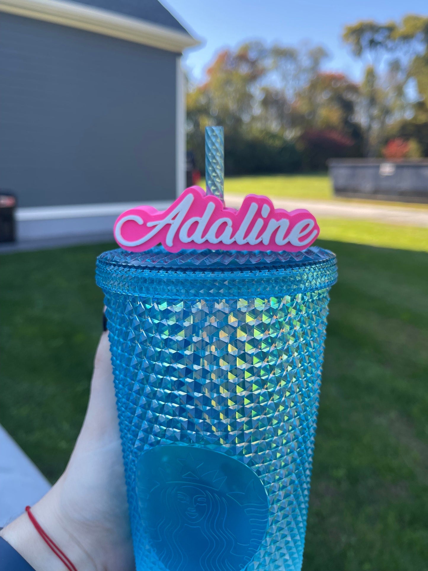 Custom Name Straw Topper | Yeti Charms | Party Favors