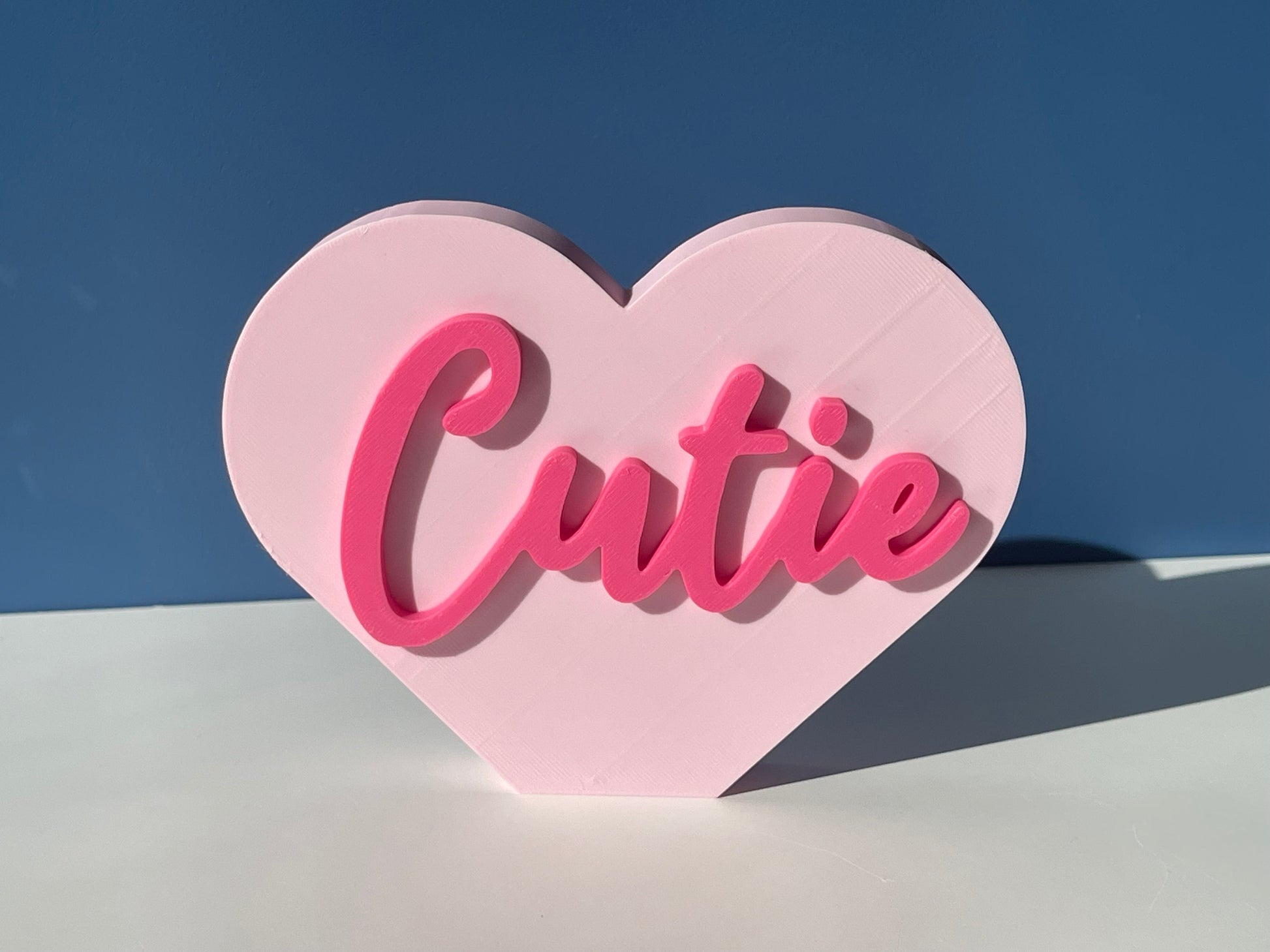 XL Cutie Conversation Hearts | Valentine's Day | Candy Heart Decor | Mantel Decor