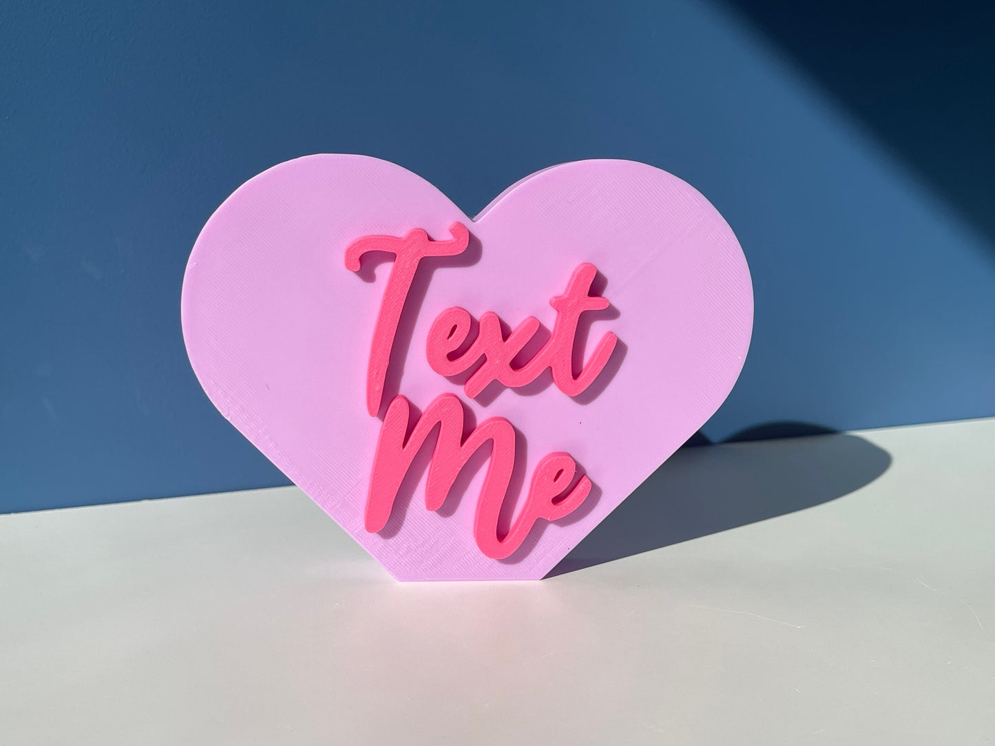 XL Text Me Conversation Hearts | Valentine's Day | Candy Heart Decor | Mantel Decor