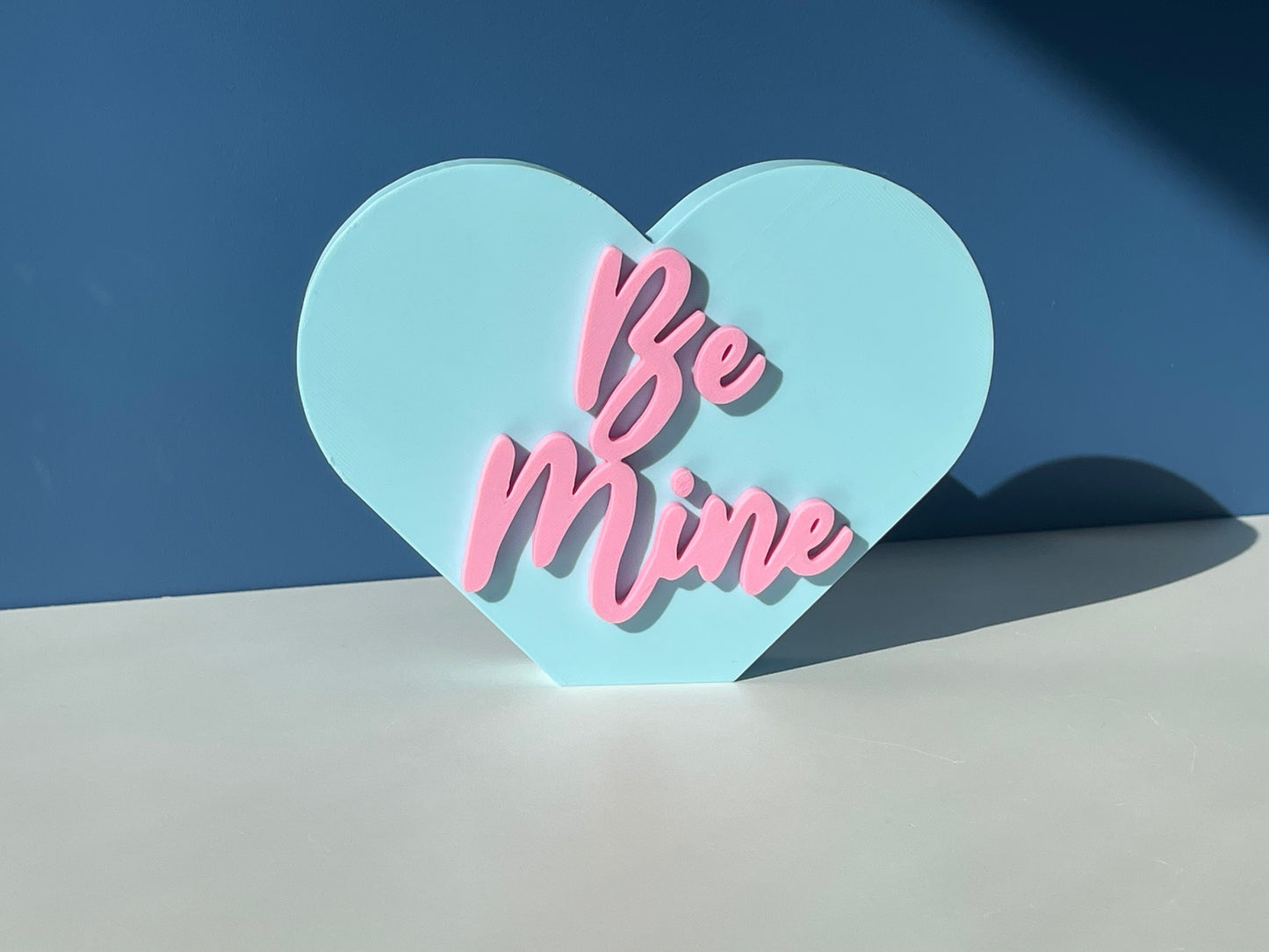 XL Be Mine Conversation Hearts | Valentine's Day | Candy Heart Decor | Mantel Decor