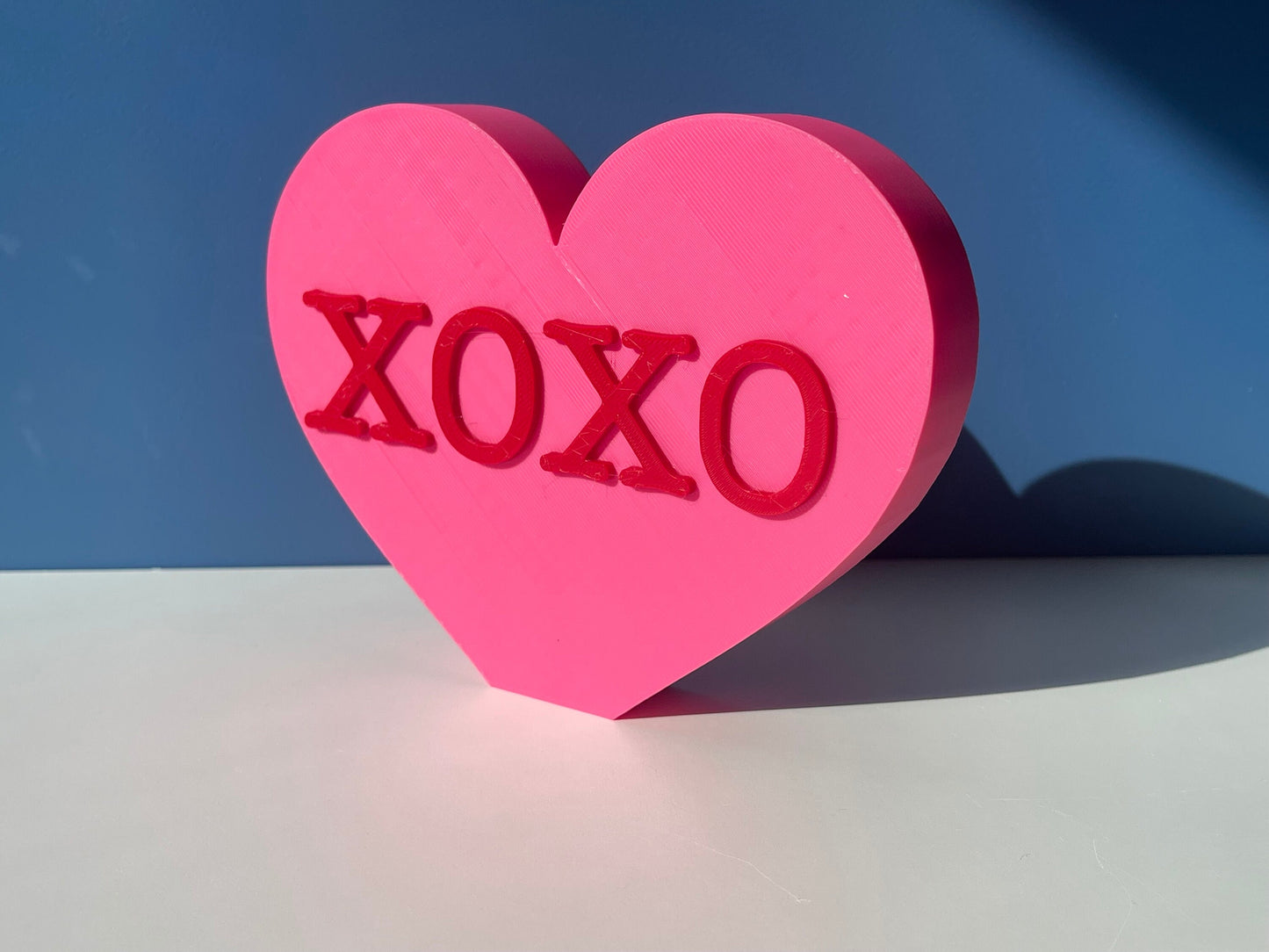 XL Xoxo Conversation Hearts | Valentine's Day | Inspirational/ Motivational Hearts | Candy Heart Decor | Mantel Decor