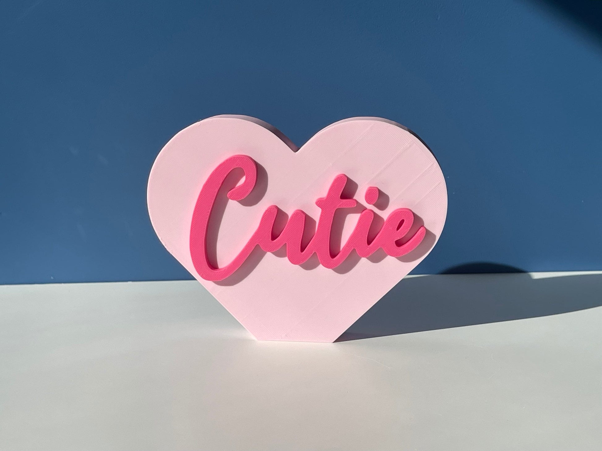 XL Cutie Conversation Hearts | Valentine's Day | Candy Heart Decor | Mantel Decor