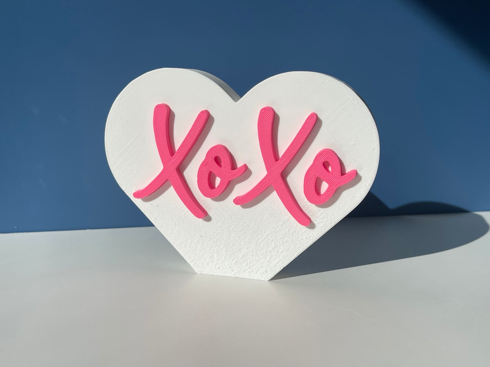 XL XoXo Conversation Hearts | Valentine's Day | Candy Heart Decor | Mantel Decor