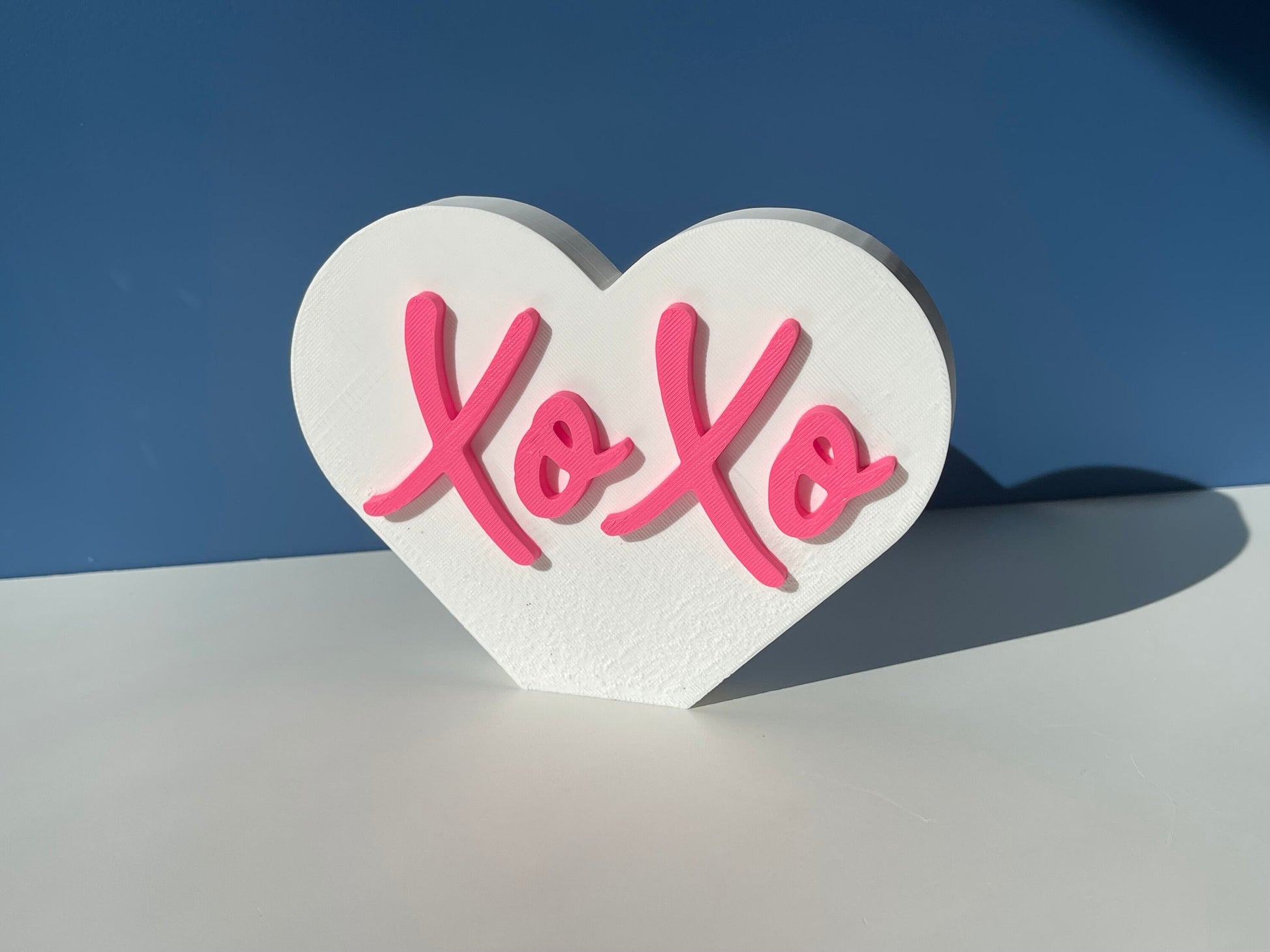 XL XoXo Conversation Hearts | Valentine's Day | Candy Heart Decor | Mantel Decor