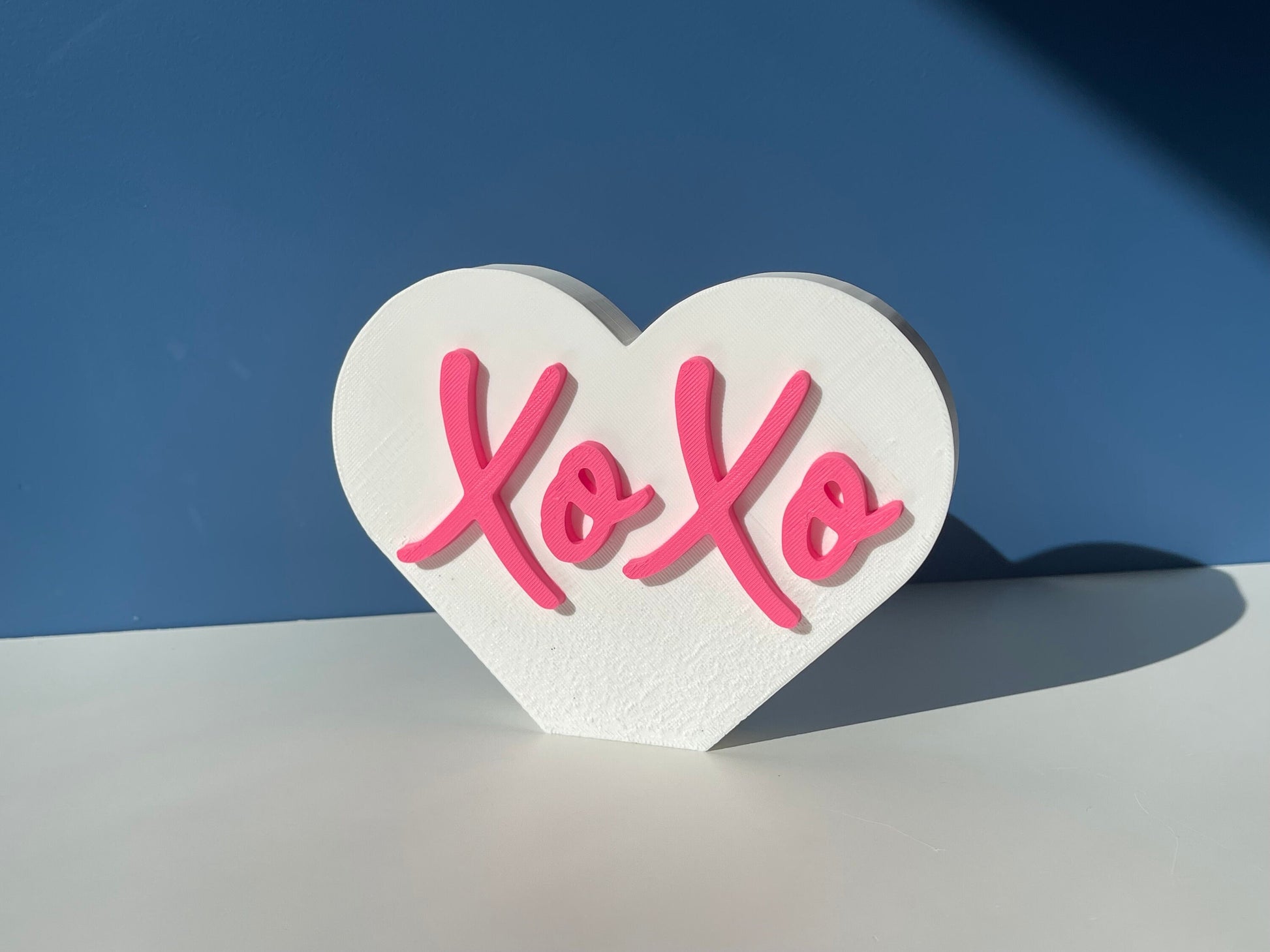 XL XoXo Conversation Hearts | Valentine's Day | Candy Heart Decor | Mantel Decor