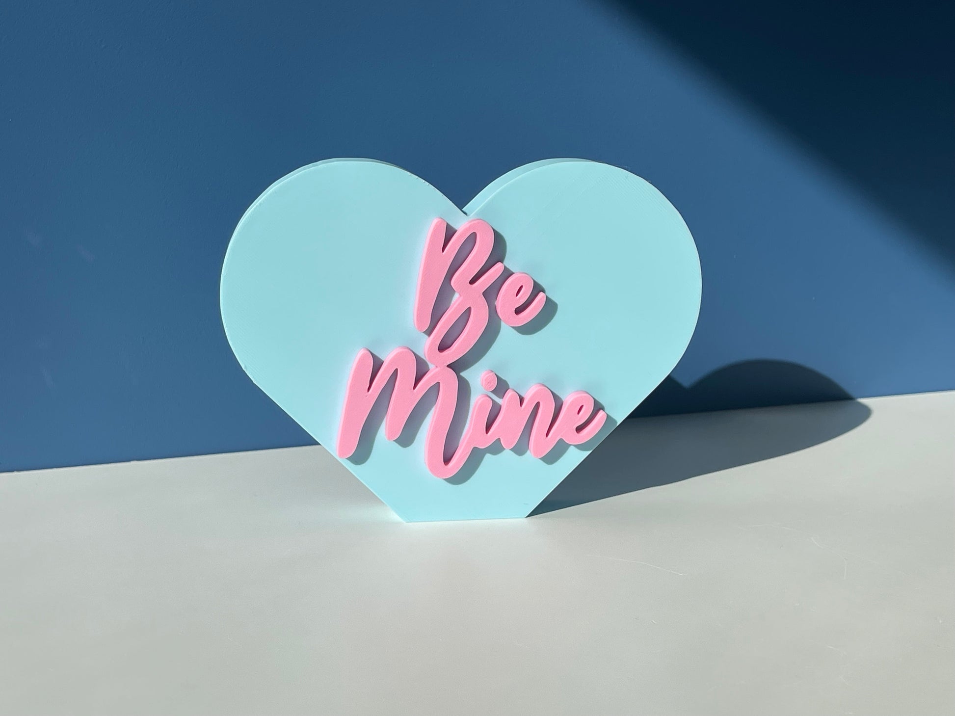 XL Be Mine Conversation Hearts | Valentine's Day | Candy Heart Decor | Mantel Decor