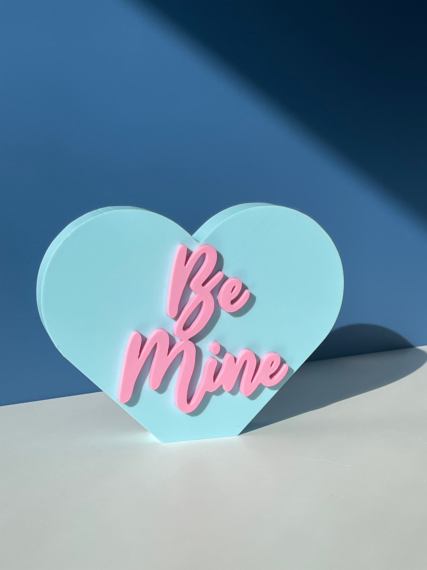 XL Be Mine Conversation Hearts | Valentine's Day | Candy Heart Decor | Mantel Decor