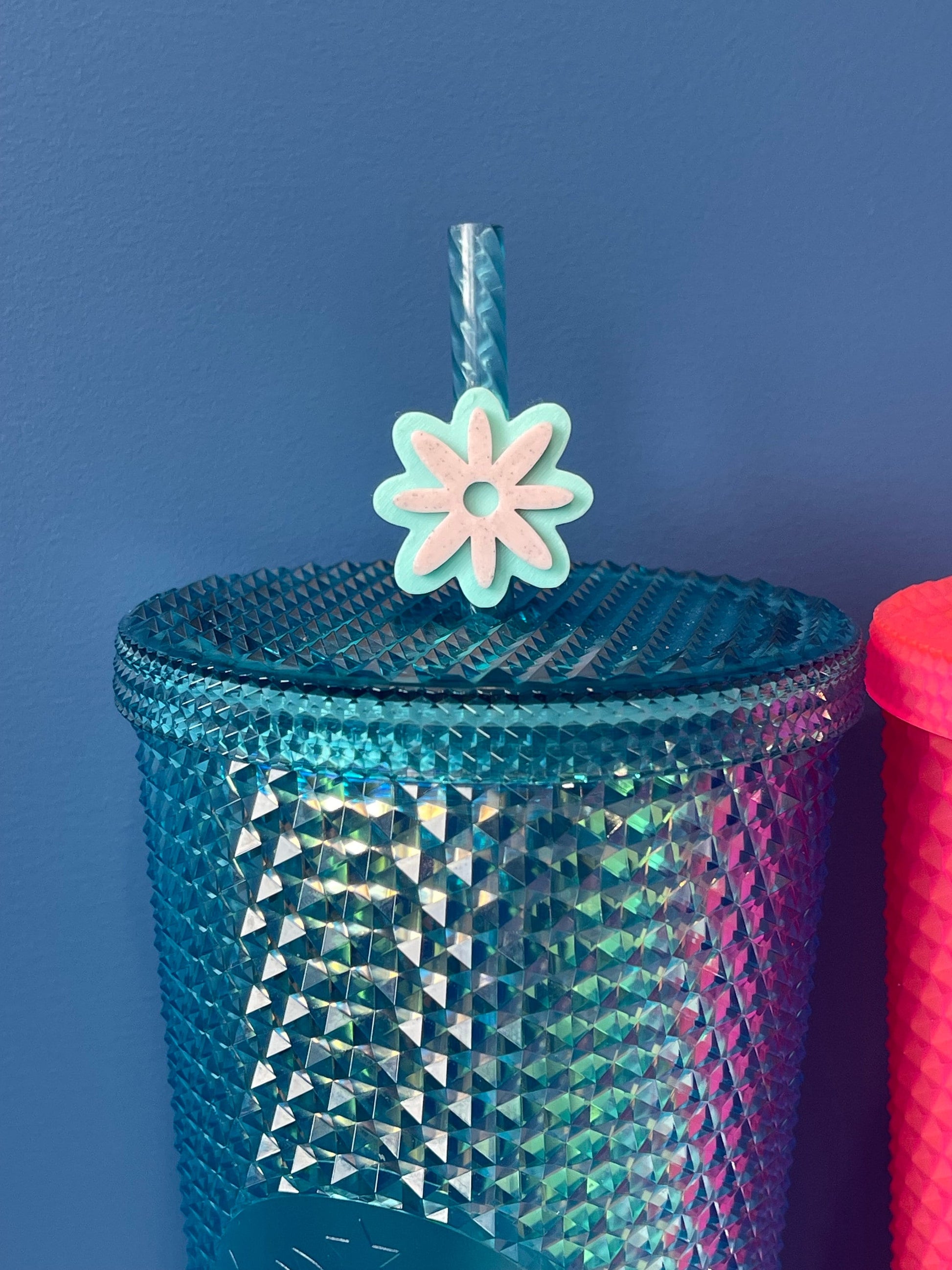 Flower Straw Topper | YETI | Springtime Straw Charms