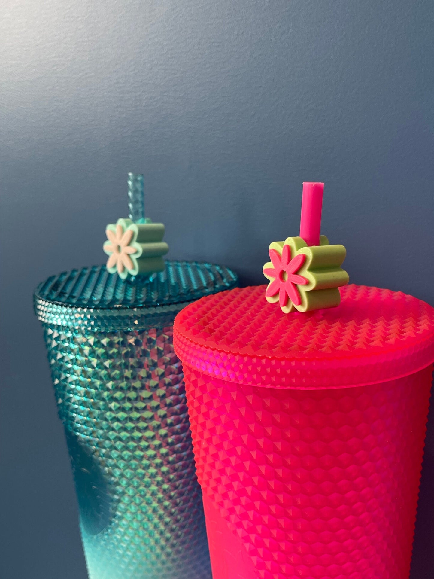 Flower Straw Topper | YETI | Springtime Straw Charms