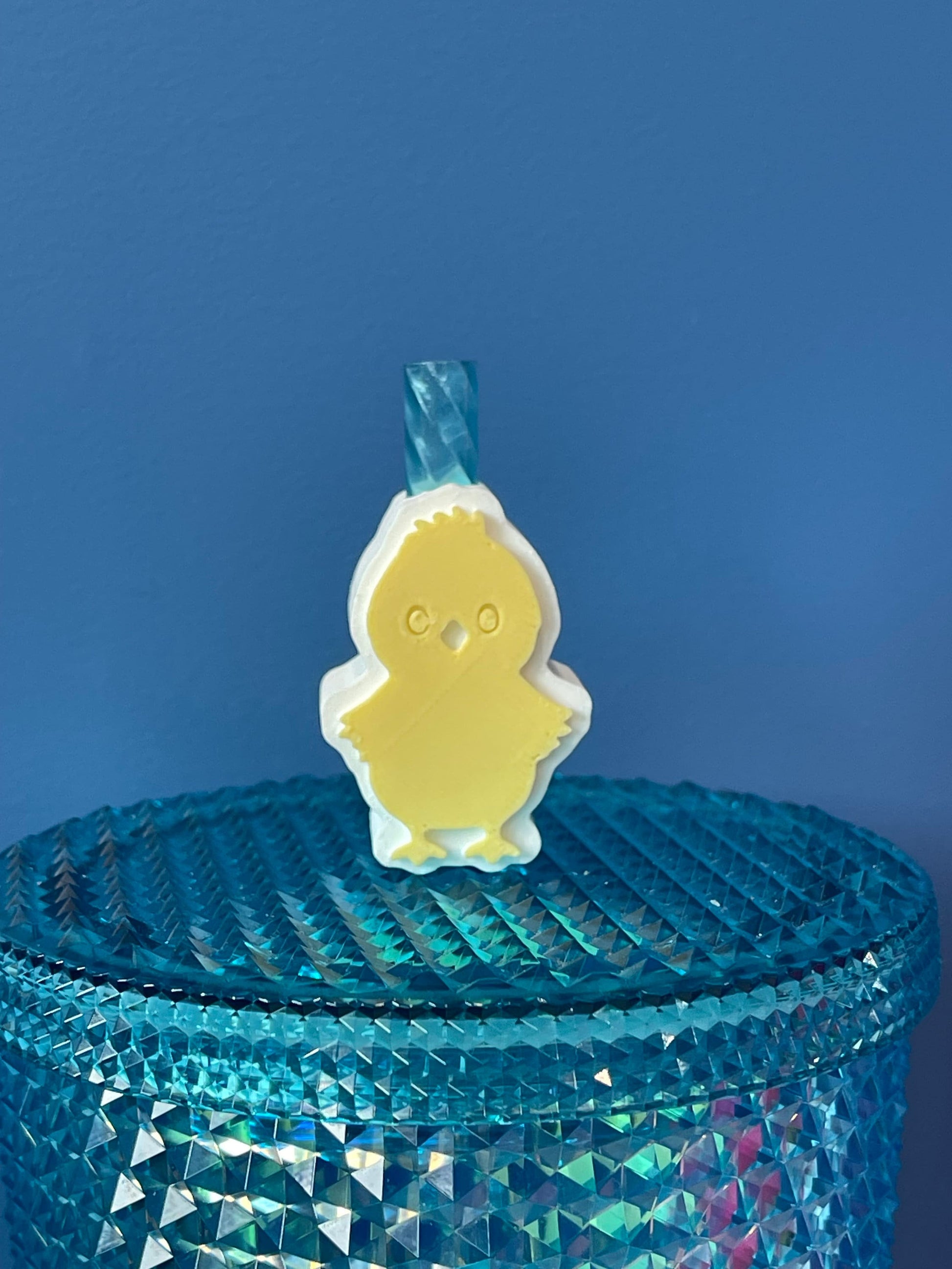 Chick Straw Topper | YETI | Baby Chick Lovers | Easter Straws