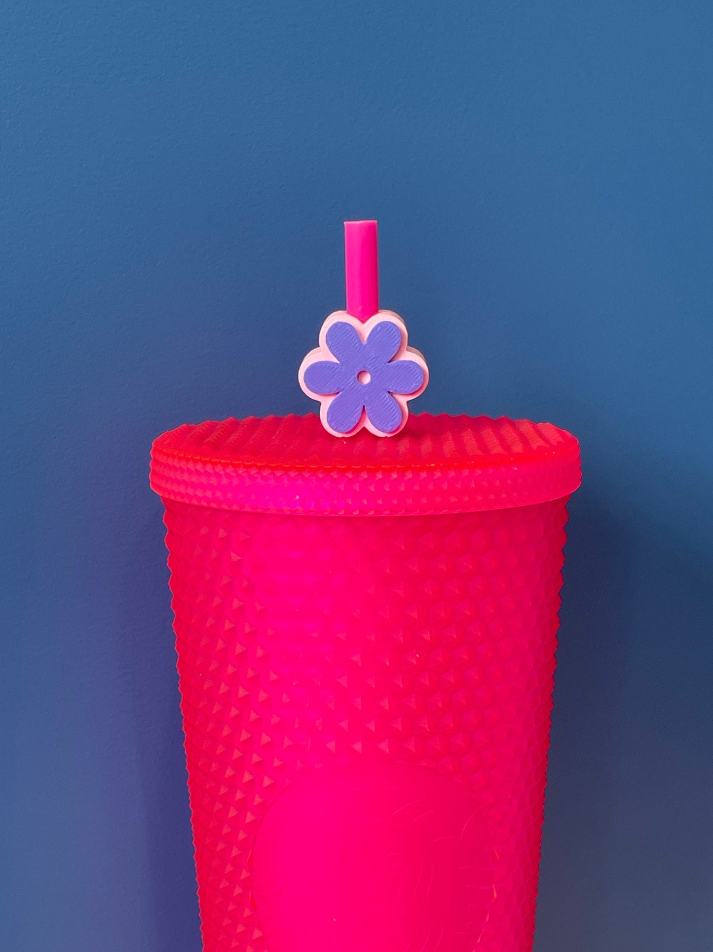 Flower Straw Topper | STARBUCKS | Springtime Straw Charms