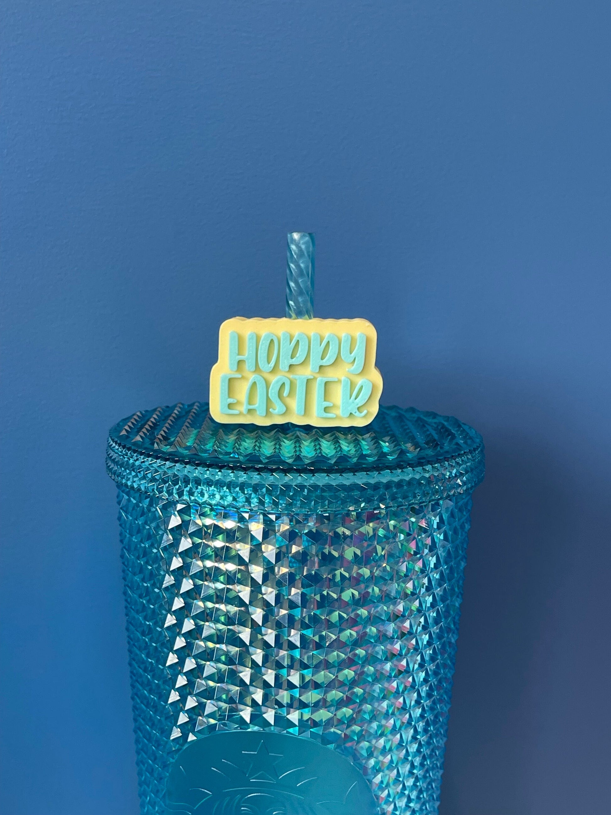 Hoppy Easter Straw Topper | YETI| Easter Straw Charms