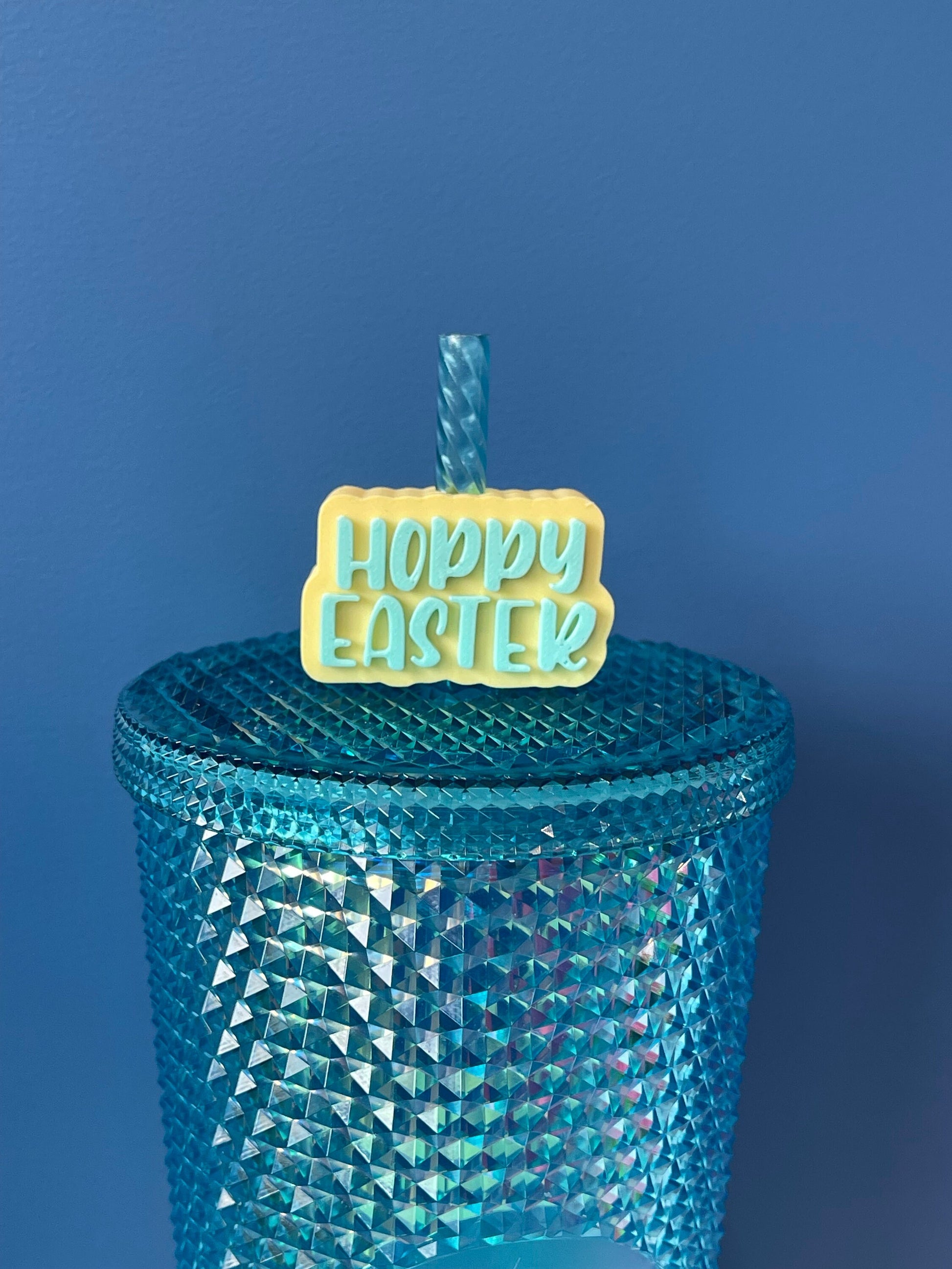 Hoppy Easter Straw Topper | YETI| Easter Straw Charms