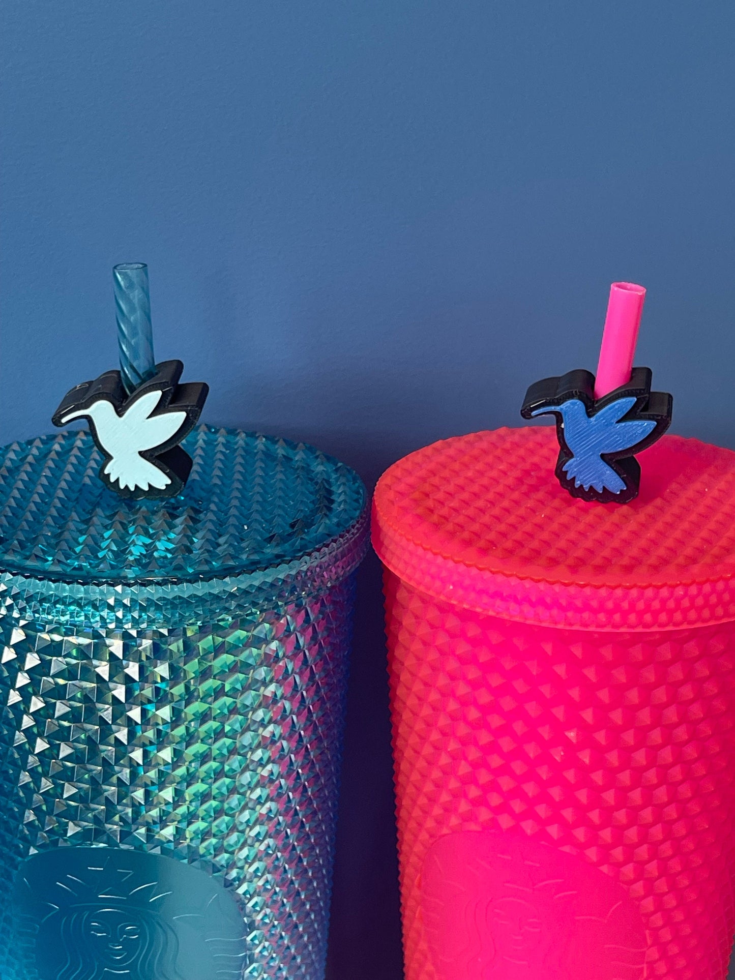 Hummingbird Straw Topper | STANLEY| Bird Lovers | Spring Inspired