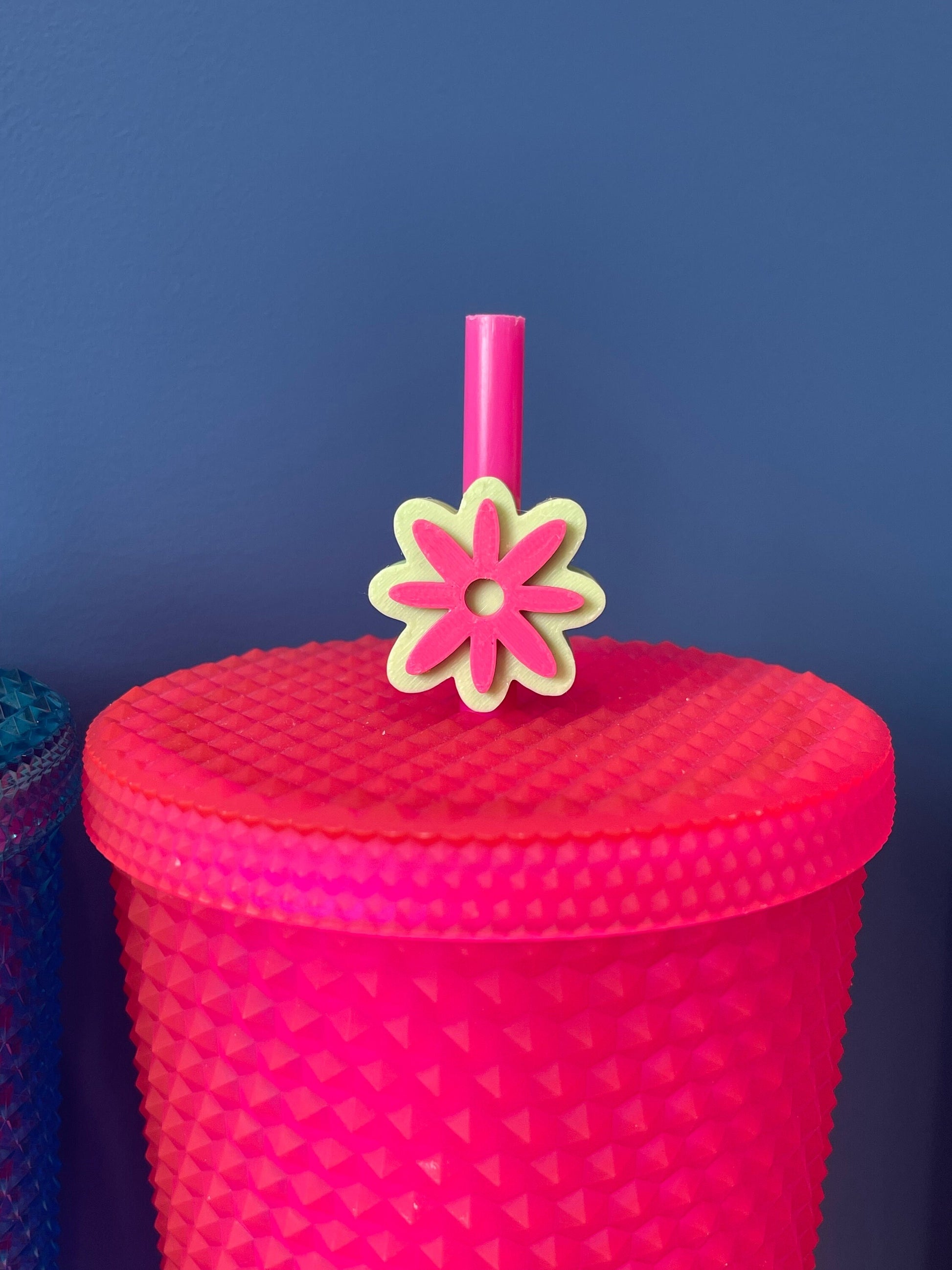 Flower Straw Topper | YETI | Springtime Straw Charms