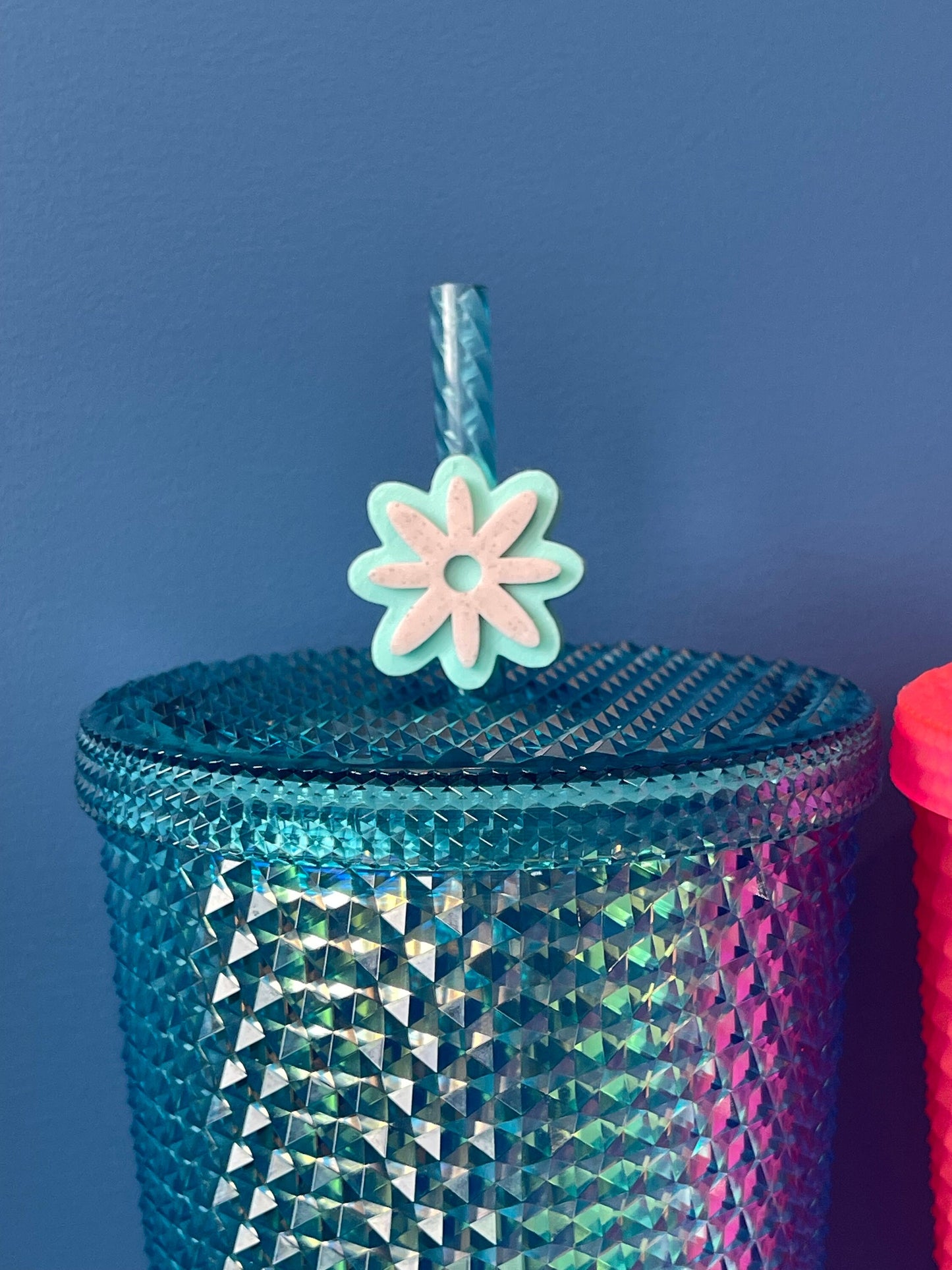 Flower Straw Topper | YETI | Springtime Straw Charms