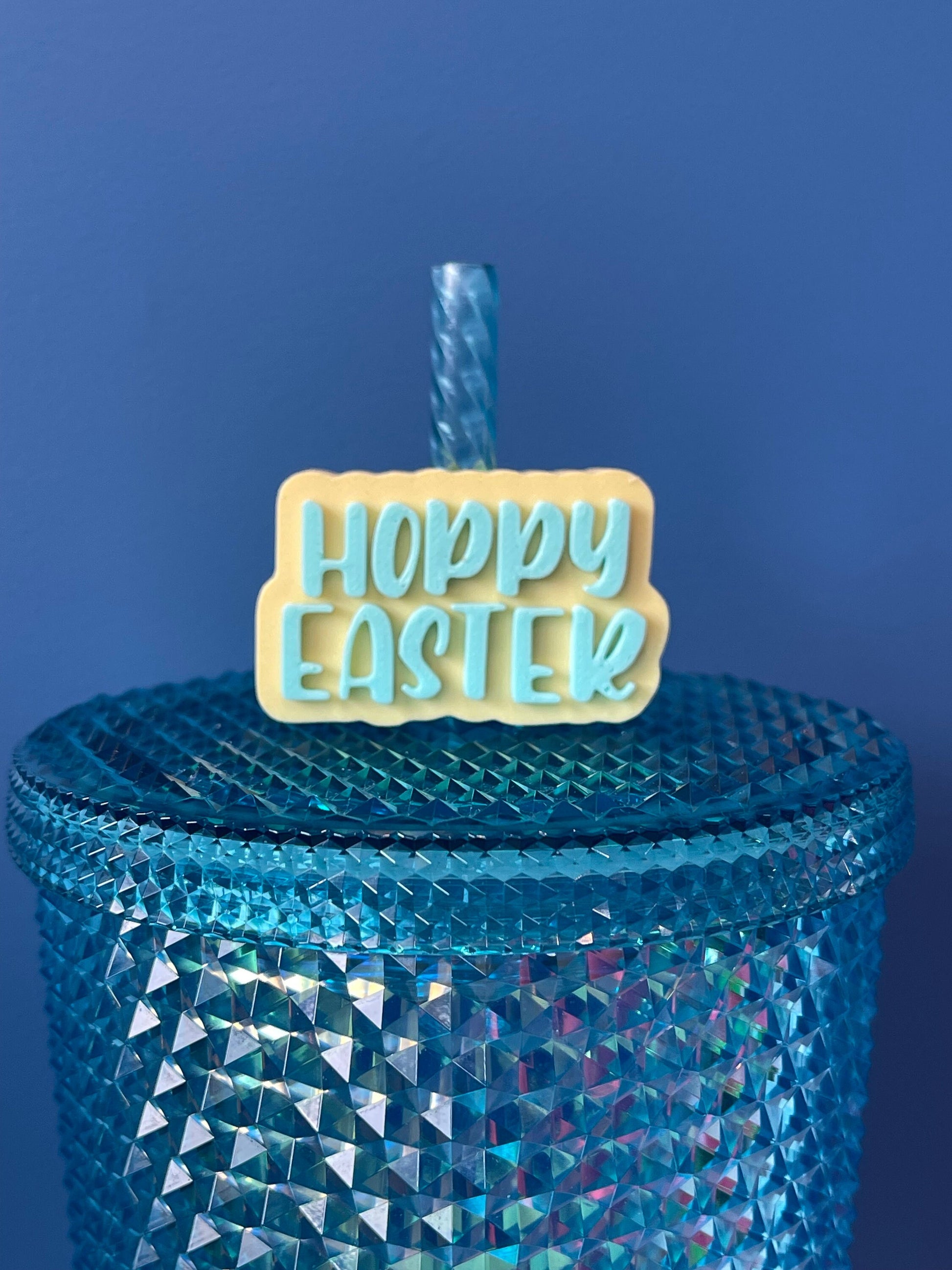 Hoppy Easter Straw Topper | YETI| Easter Straw Charms