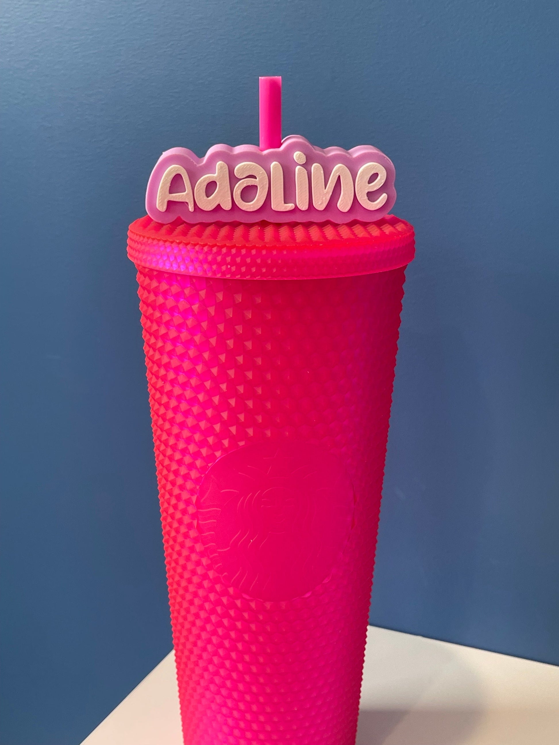 Custom Name Straw Topper | YETI Charms | Spring Themed