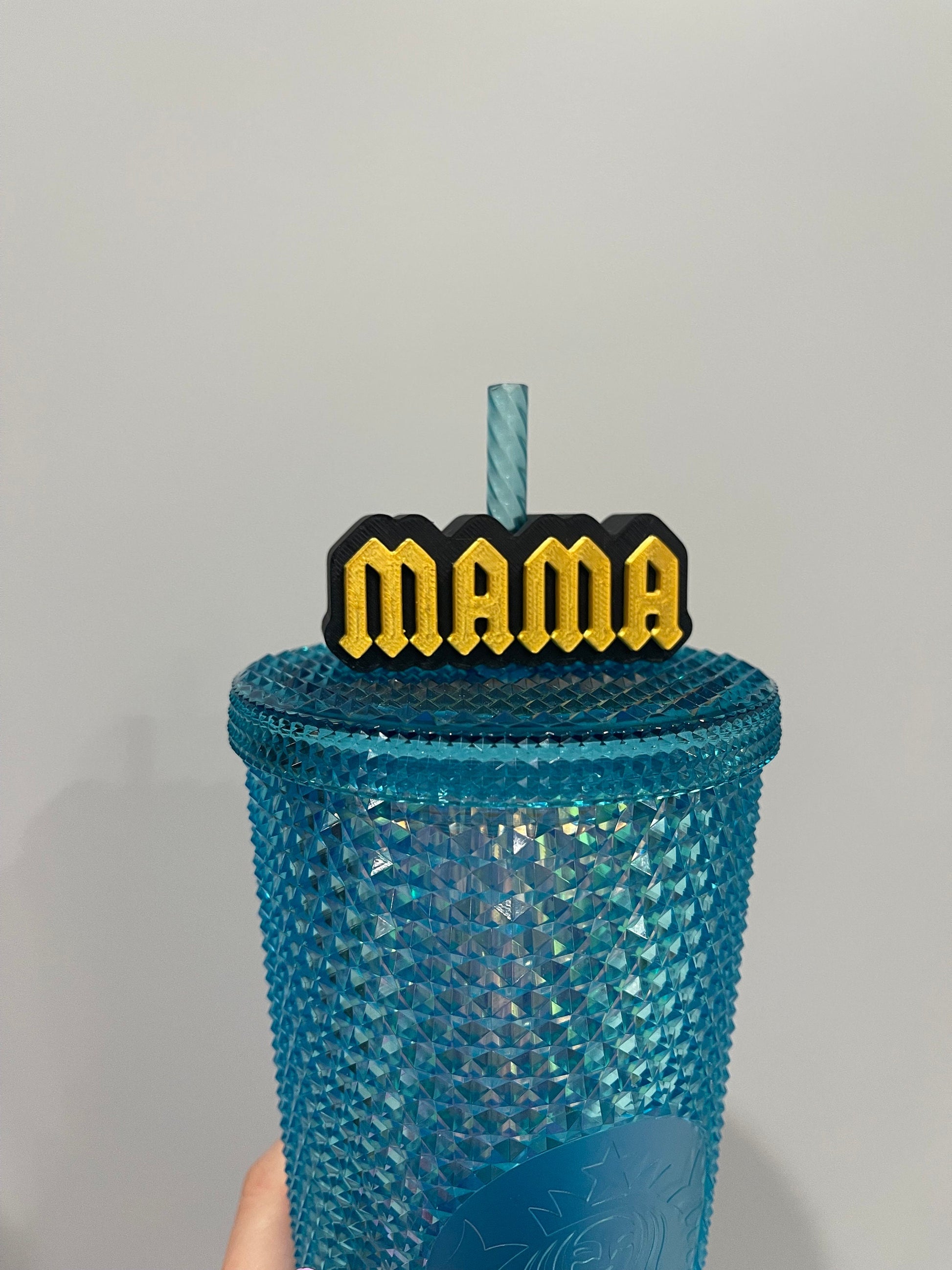 MAMA Straw Topper | Yeti Charms | Straw Charm | Mother's Day Gifts