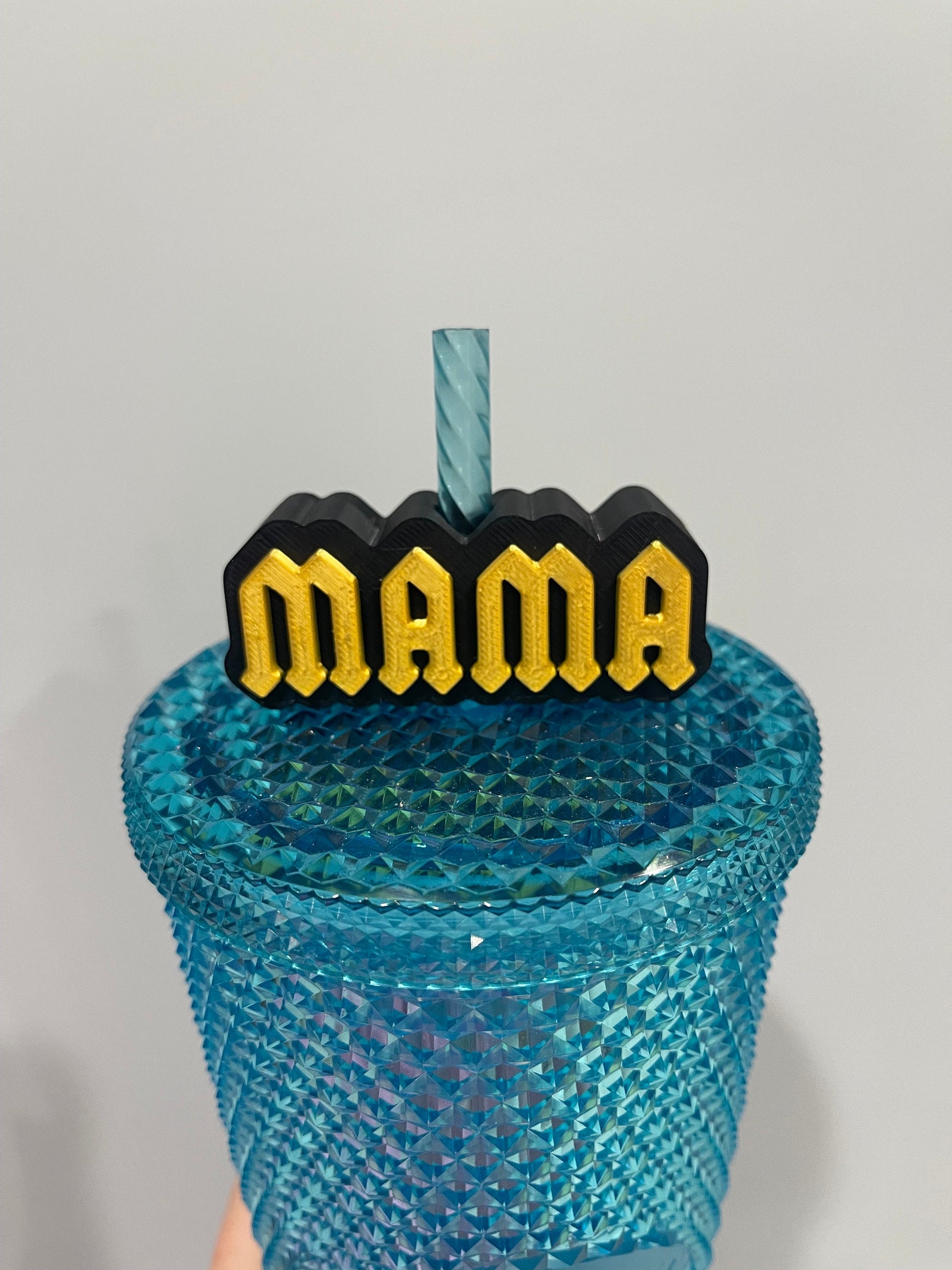 MAMA Straw Topper | Yeti Charms | Straw Charm | Mother's Day Gifts