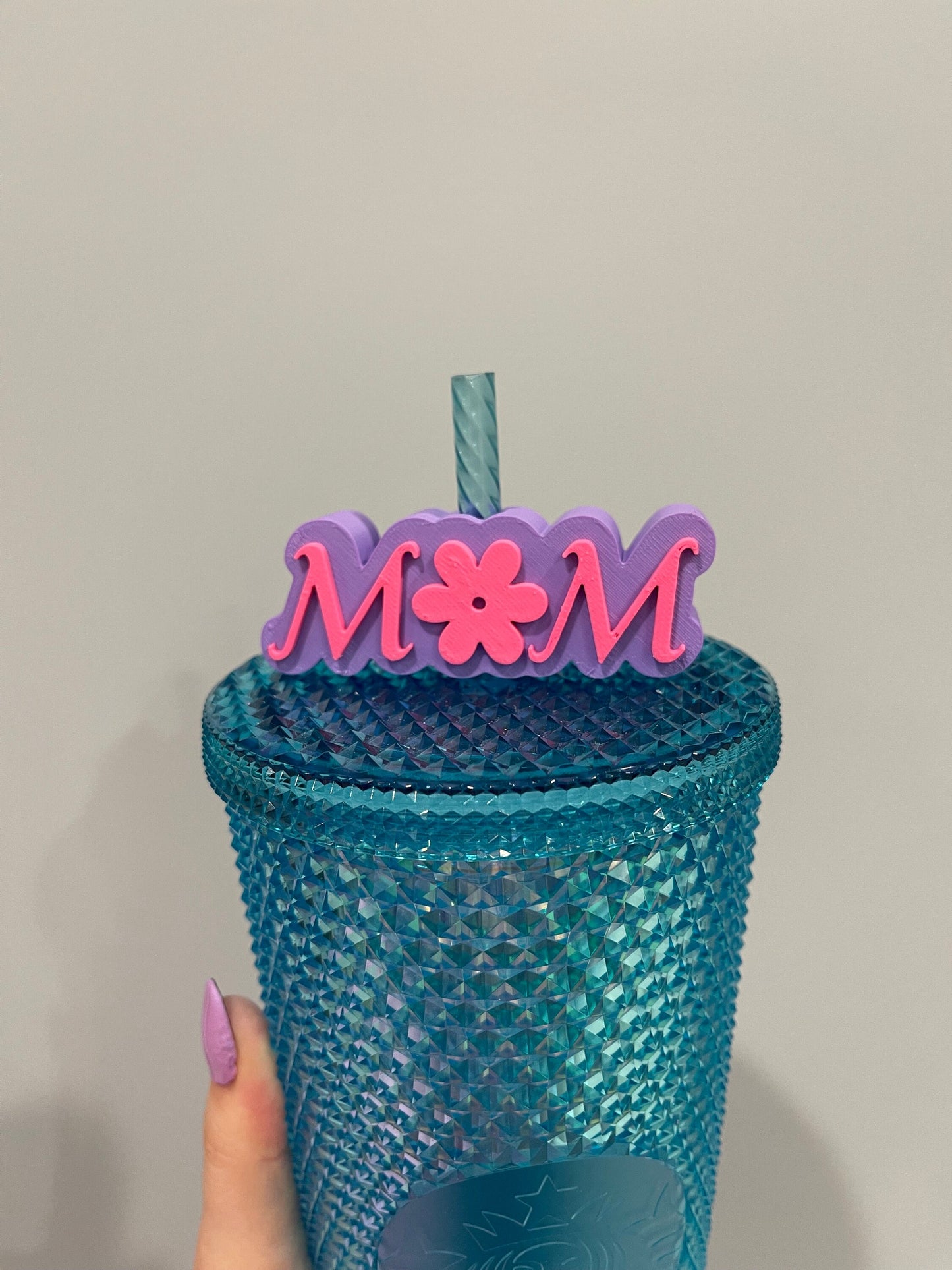 Mom Straw Topper | Yeti Charms | Straw Charm | Mother's Day Gift