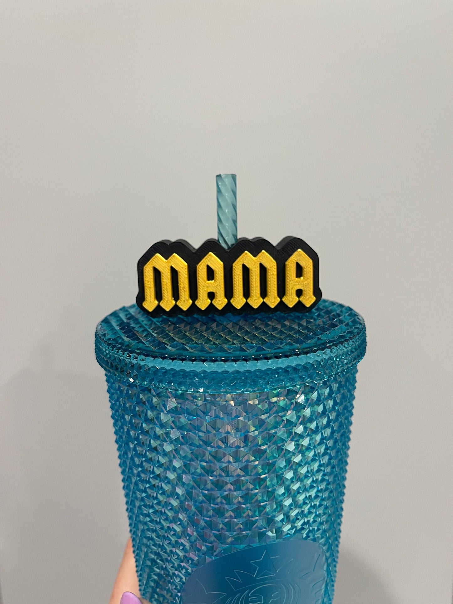 MAMA Straw Topper | Yeti Charms | Straw Charm | Mother's Day Gifts