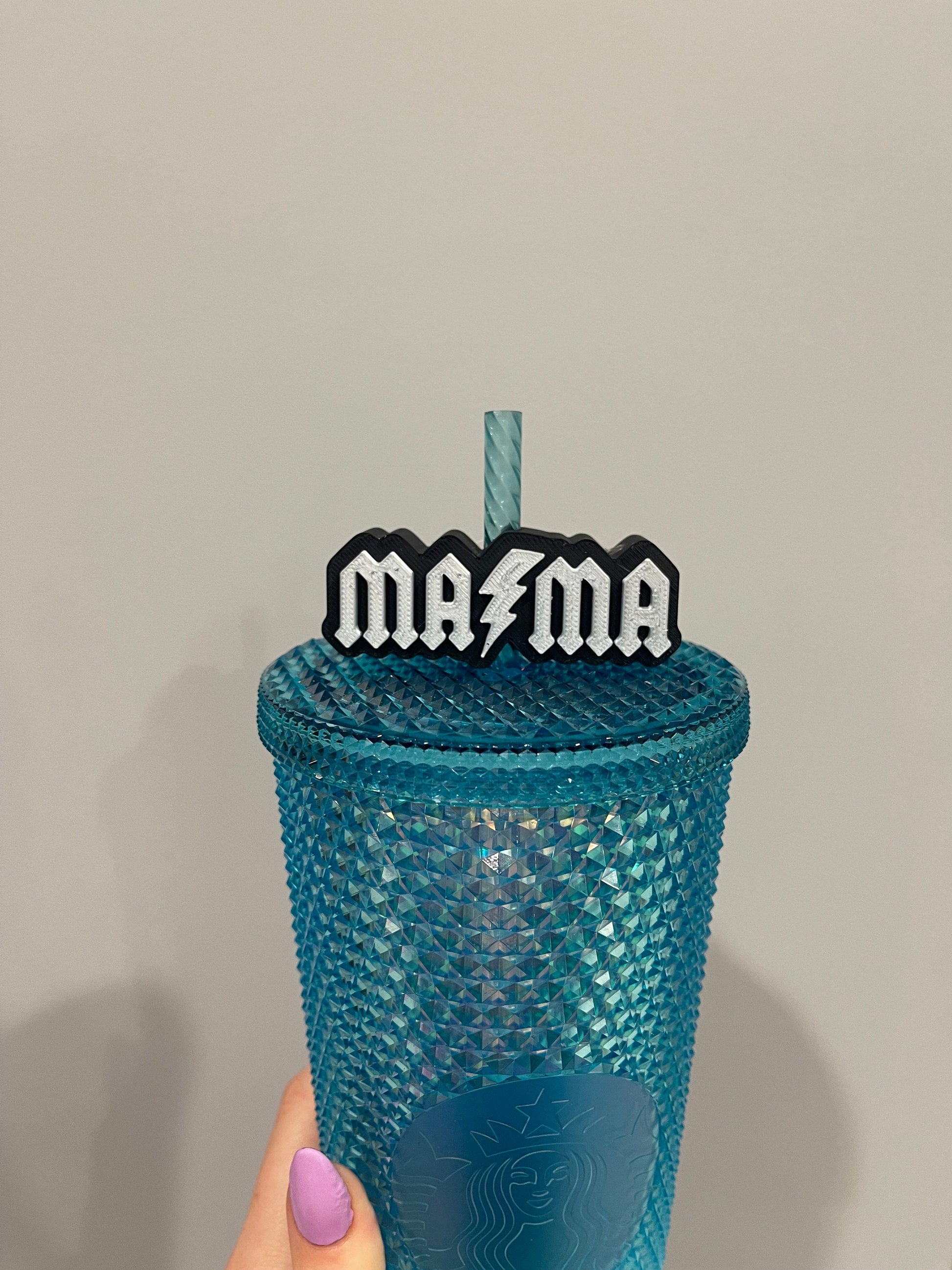 MAMA Straw Topper | Yeti Charms | Straw Charm | Mother's Day Gift