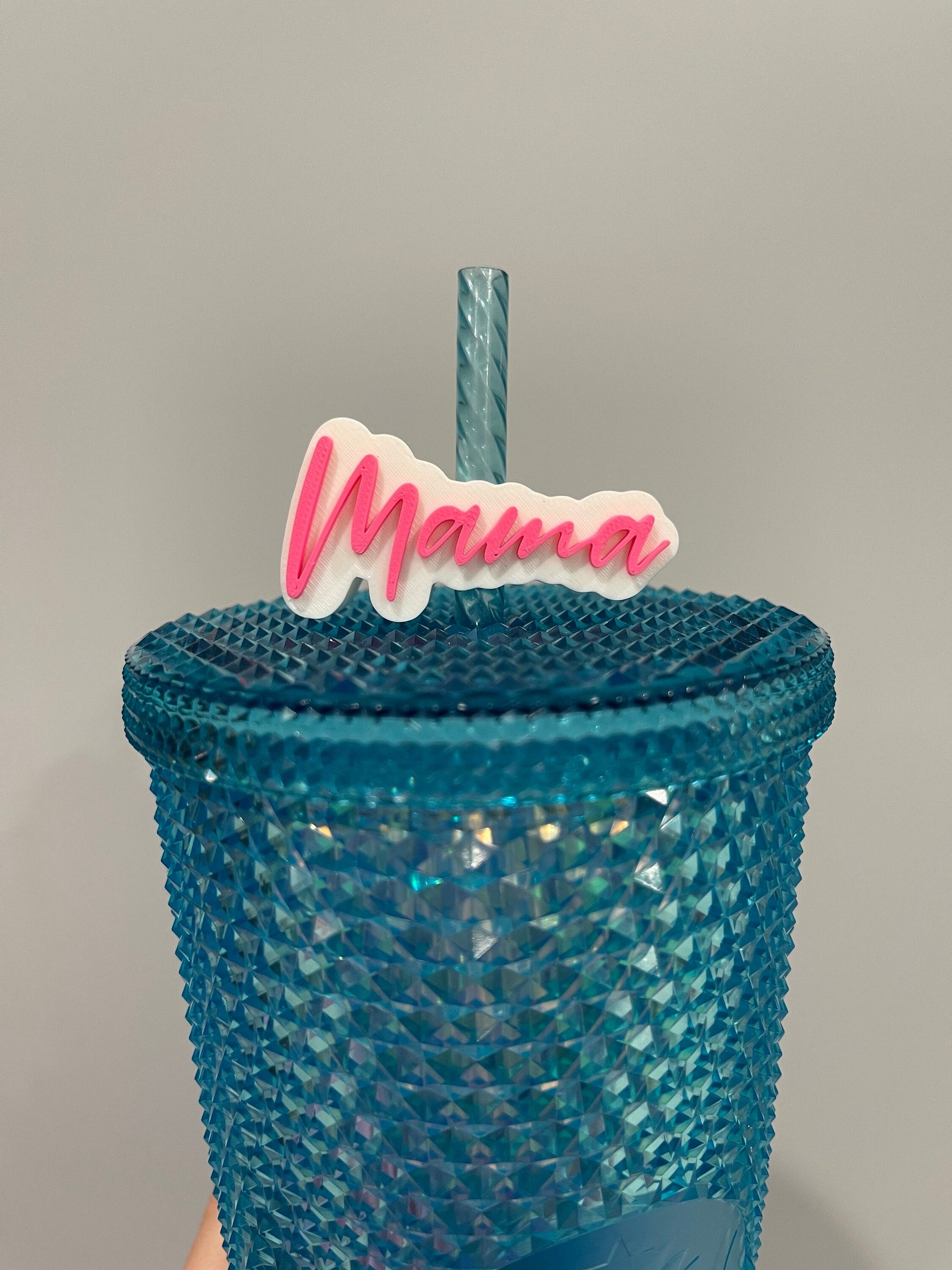 Mama Straw Topper | Yeti Charms | Straw Charm | Mother's Day Gift