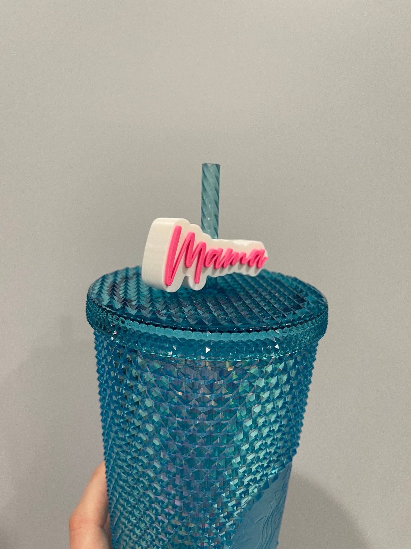 Mama Straw Topper | Yeti Charms | Straw Charm | Mother's Day Gift