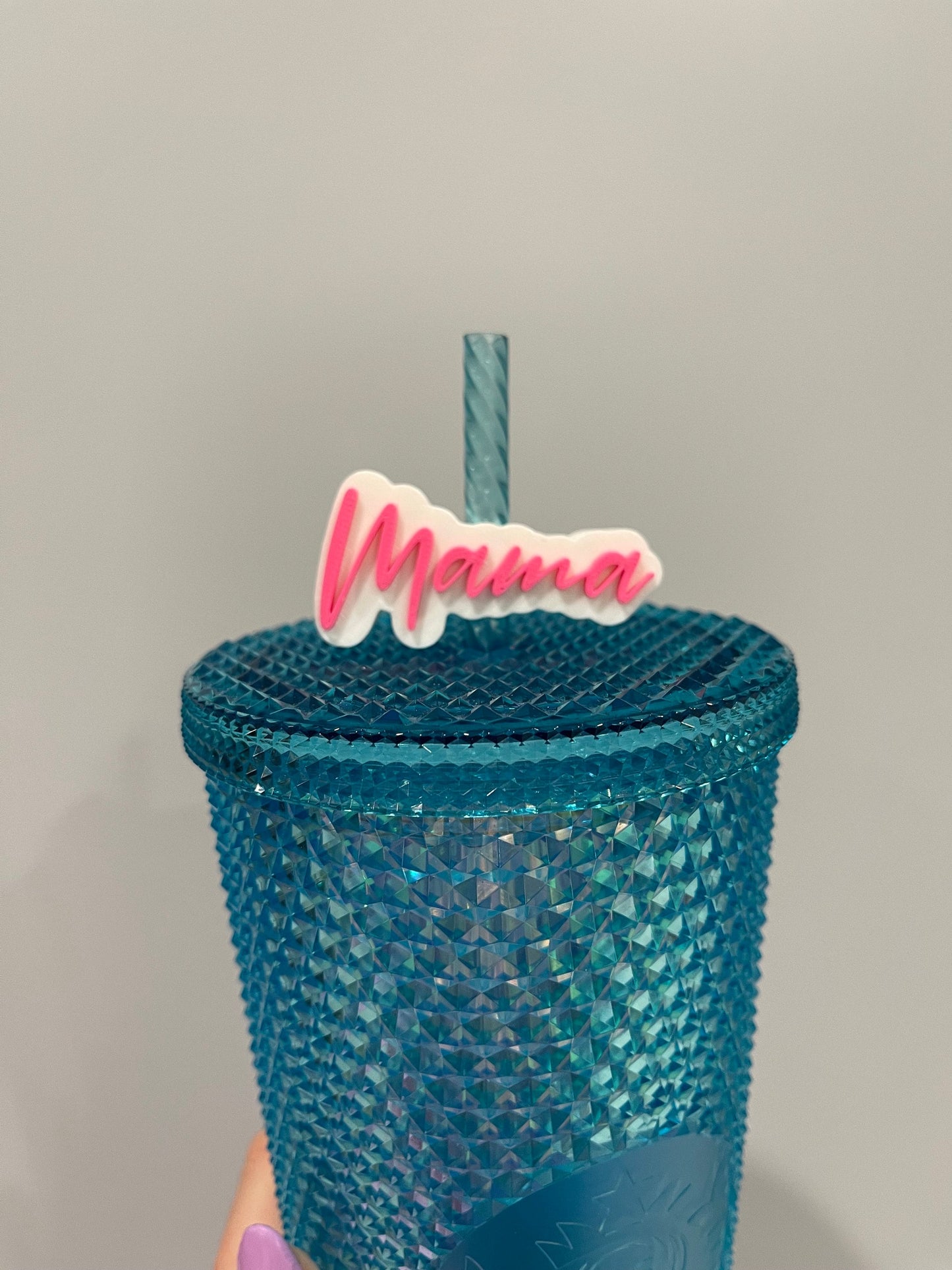 Mama Straw Topper | Yeti Charms | Straw Charm | Mother's Day Gift