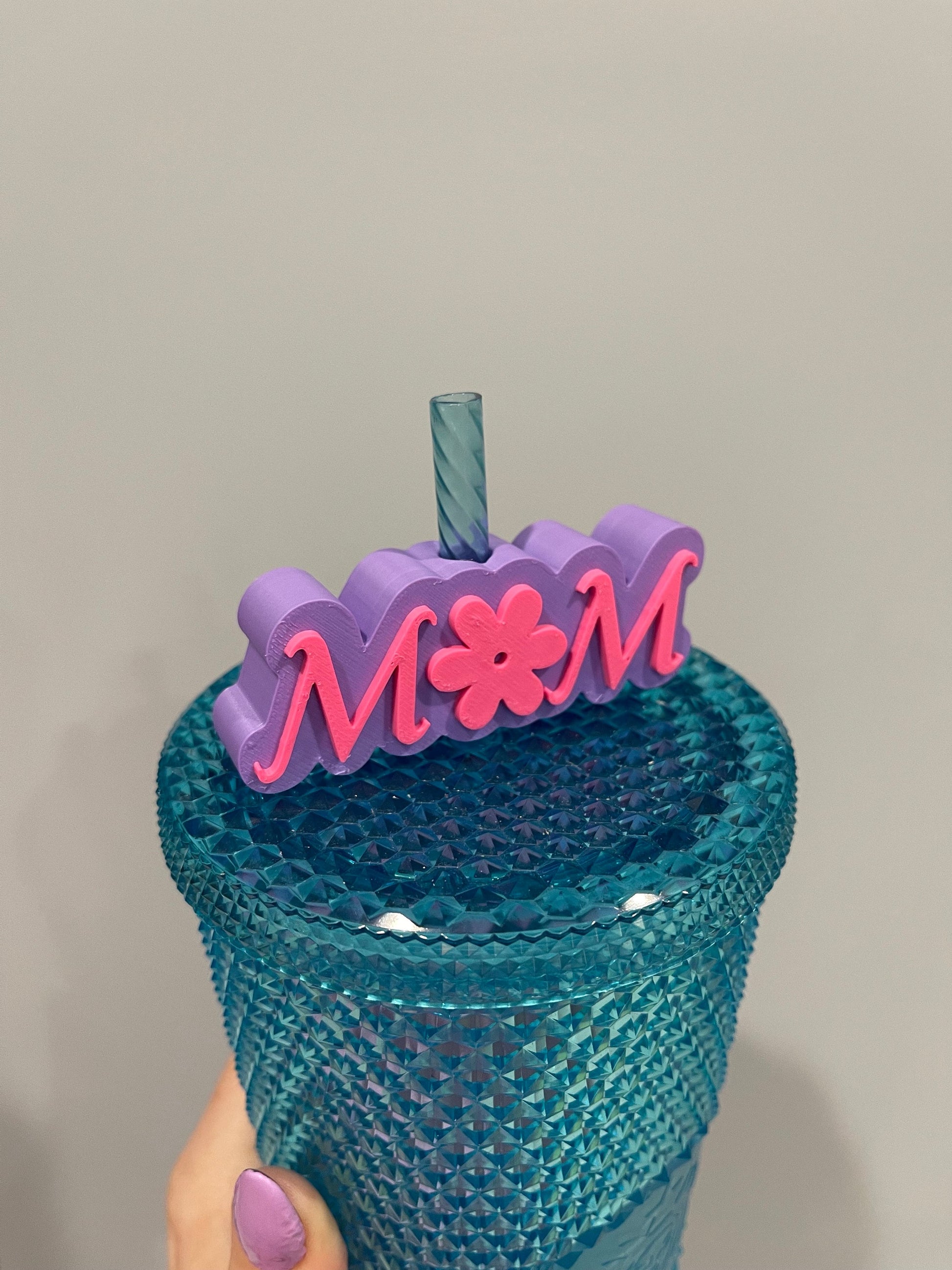 Mom Straw Topper | Yeti Charms | Straw Charm | Mother's Day Gift