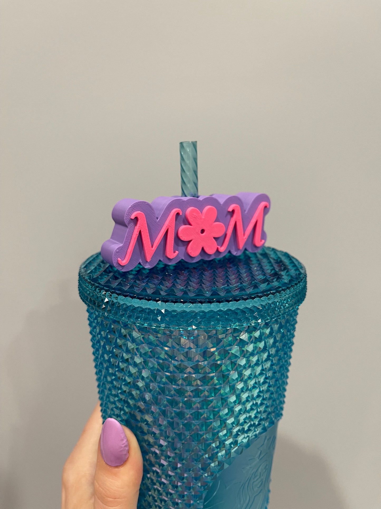 Mom Straw Topper | Yeti Charms | Straw Charm | Mother's Day Gift